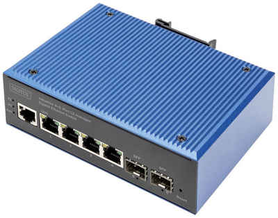 Digitus DIGITUS Switch 4+2 -Port L2 managed Gigabit Ethernet Netzwerk-Switch