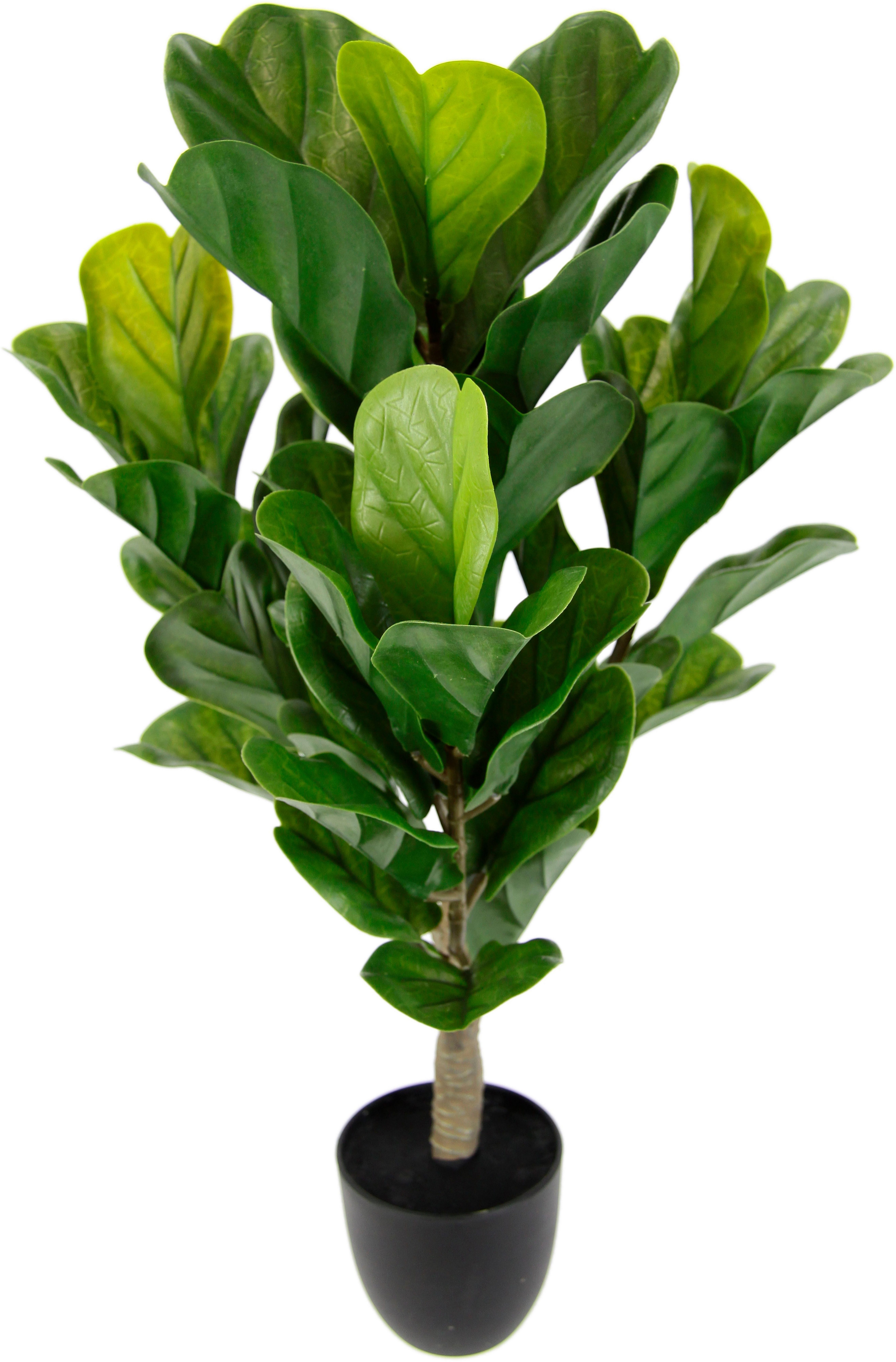 Kunstpflanze Künstliche Pflanze Feigenbaum Kunstpflanze Zimmerpflanze Grünp günstig online kaufen