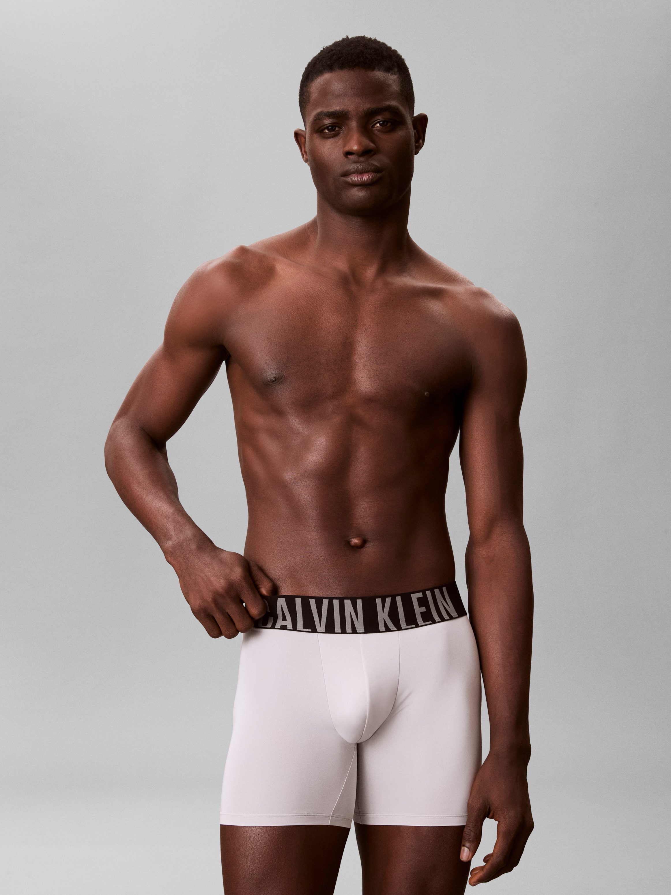 Calvin Klein Underwear Boxer BOXER BRIEF 3PK (Packung, 3-St., 3er) mit elastischem Logobund