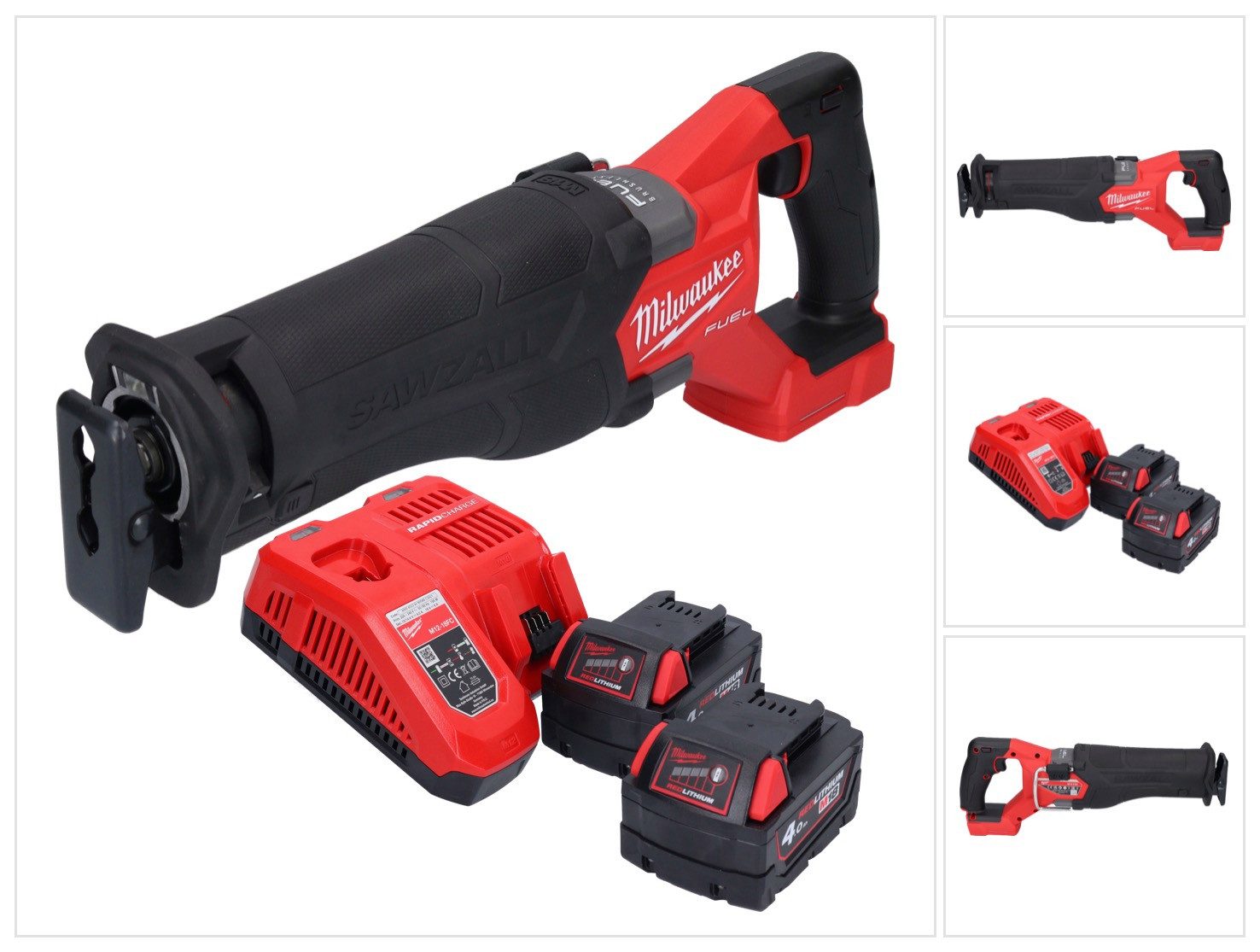 Milwaukee Kompakt-Handkreissäge M18 FSZ-0 Akku Recipro Säbelsäge 18 V Brushless Solo - ohne Zubehör