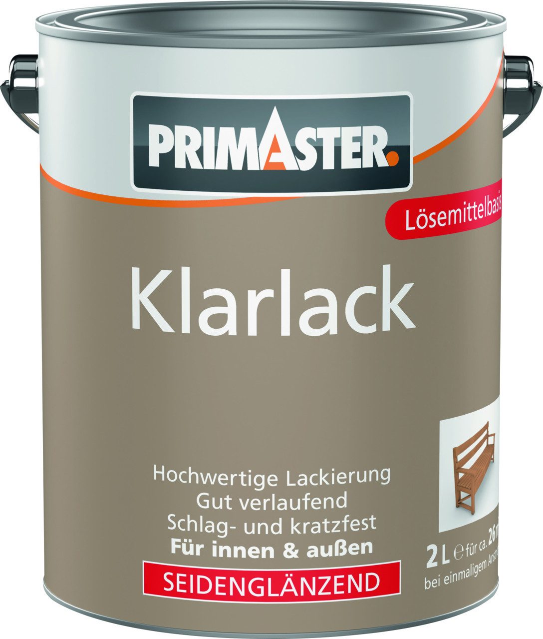 Primaster Klarlack Primaster Klarlack 2 L farblos seidenglänzend
