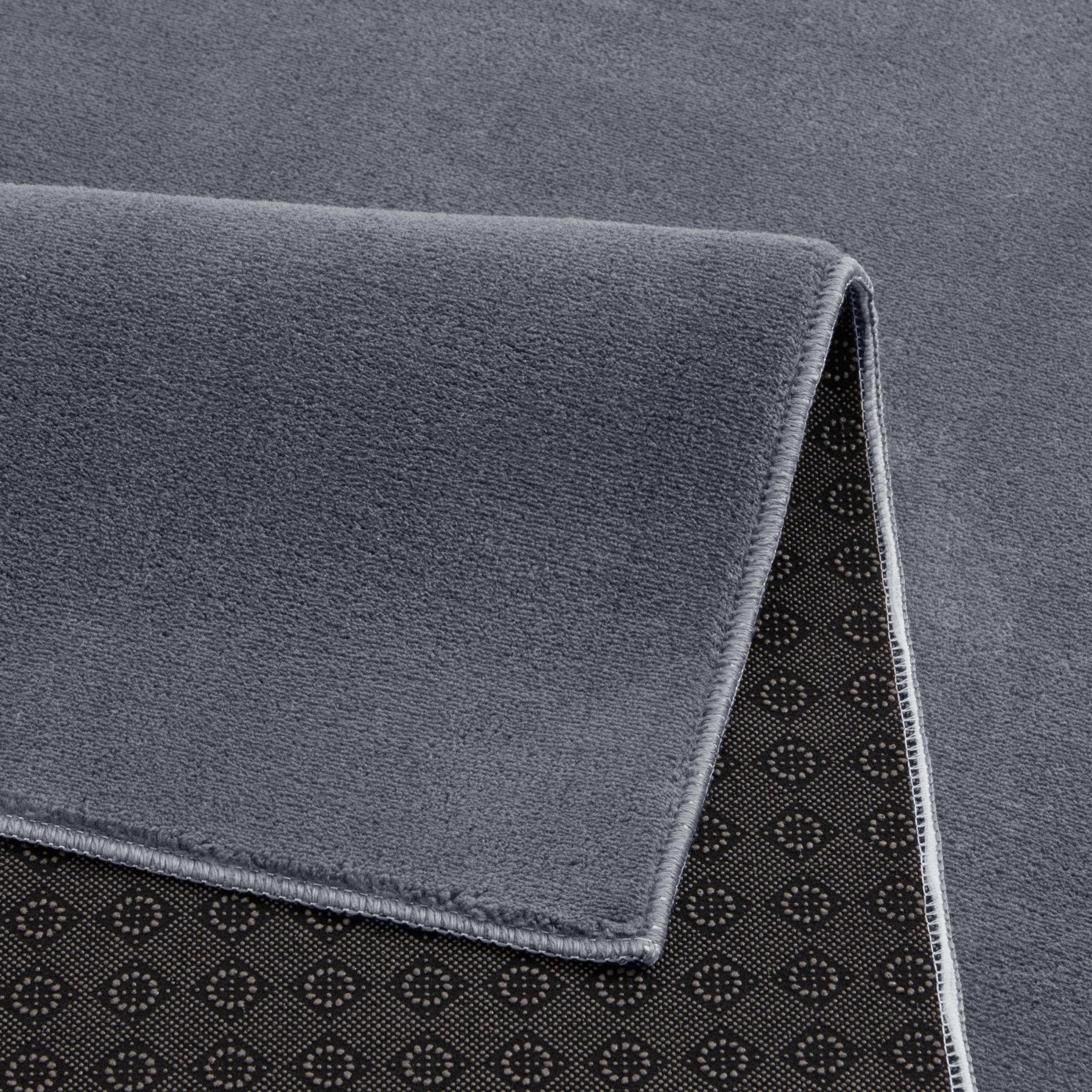 TaraCarpet Teppich Kurzflor-Teppich Madrid Uni, rechteckig, Höhe: 9 mm, Woh günstig online kaufen