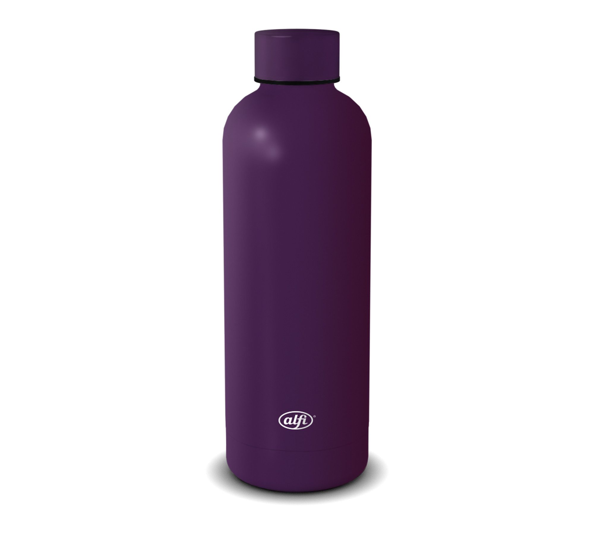 Alfi Isolierflasche BASICS BOTTLE, aus doppelwandigem Edelstahl, 0,50l, 12h kalt oder 6h heiß, absolut dicht