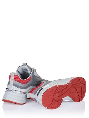 Mallet. Mallet Schuhe grau-rot Sneaker