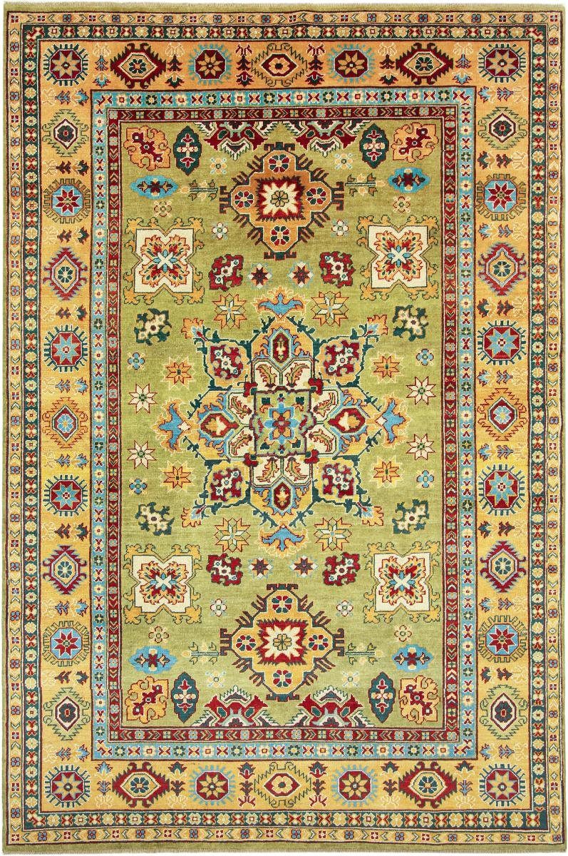 Orientteppich Kazak 207x311 Handgeknüpfter Orientteppich, Nain Trading, rechteckig, Höhe: 5 mm