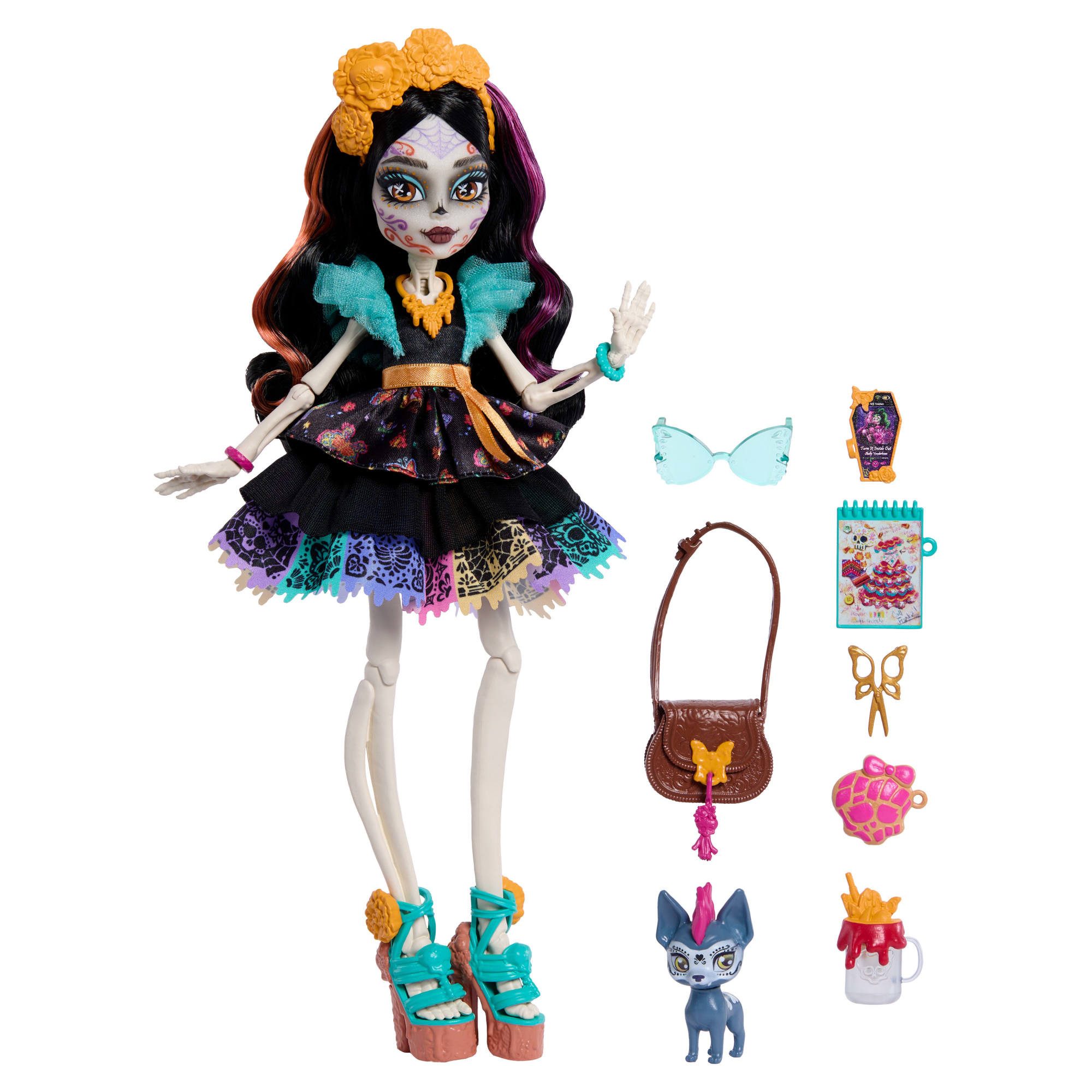 MonsterHigh™ Anziehpuppe Monster High Skelita – Bild 5 von 5