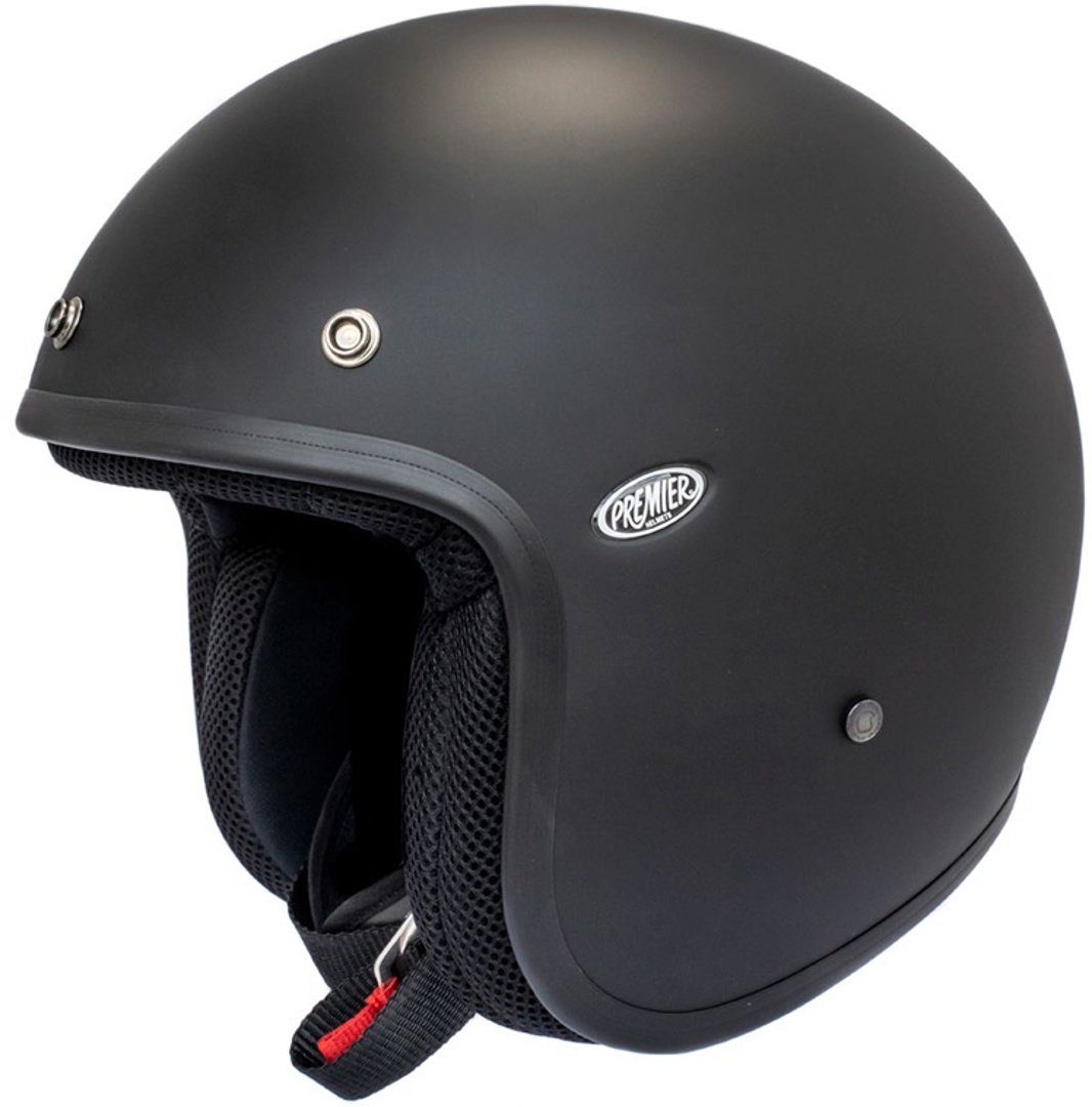 Premier Motorradhelm Vintage Classic U9 BM Jethelm, Atmungsaktiv, ECE 22.06