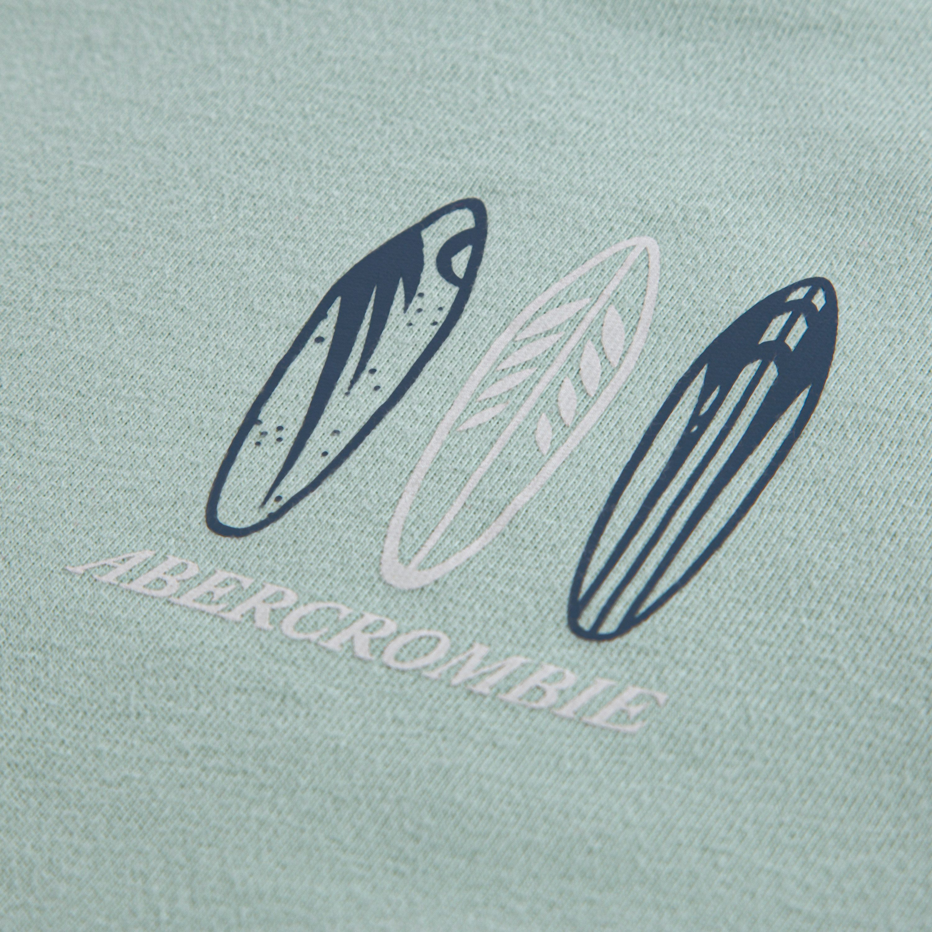 Abercrombie Kids Rundhalsshirt AFB SURFS UP TEE mit großem Rückenprint, für Boys – Bild 3 von 3