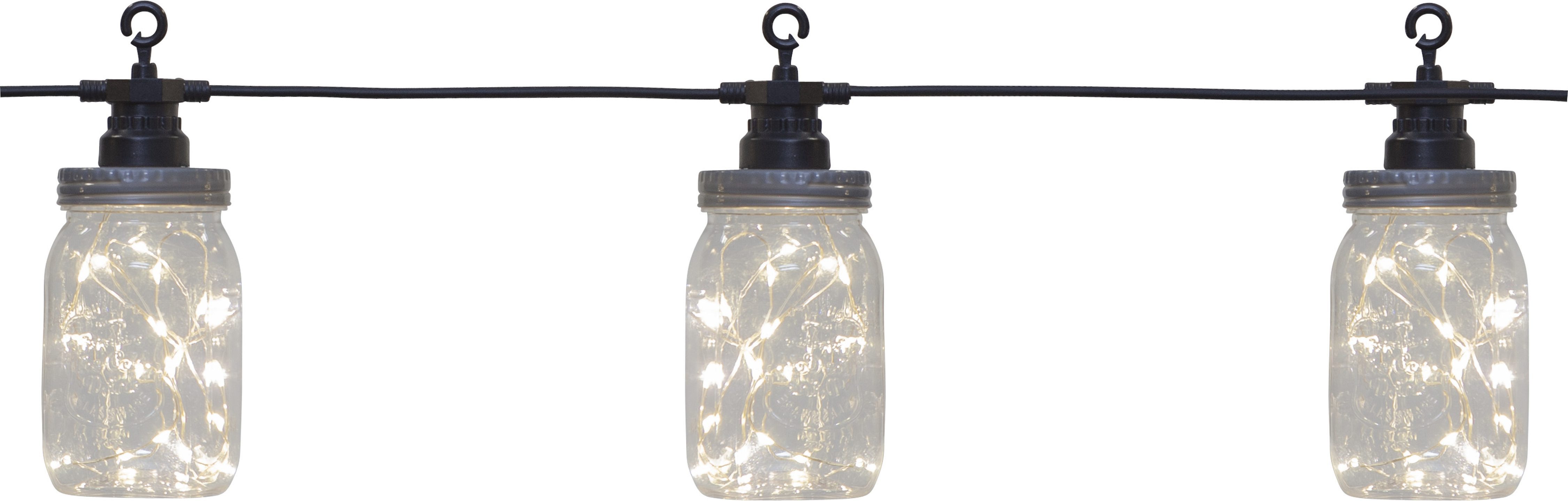STAR TRADING LED-Lichterkette Circus Bottle, 10-flammig, ca. 15x6,2 cm, ca. 4,5 m, mit Trafo, outdoor, Vierfarb-Karton