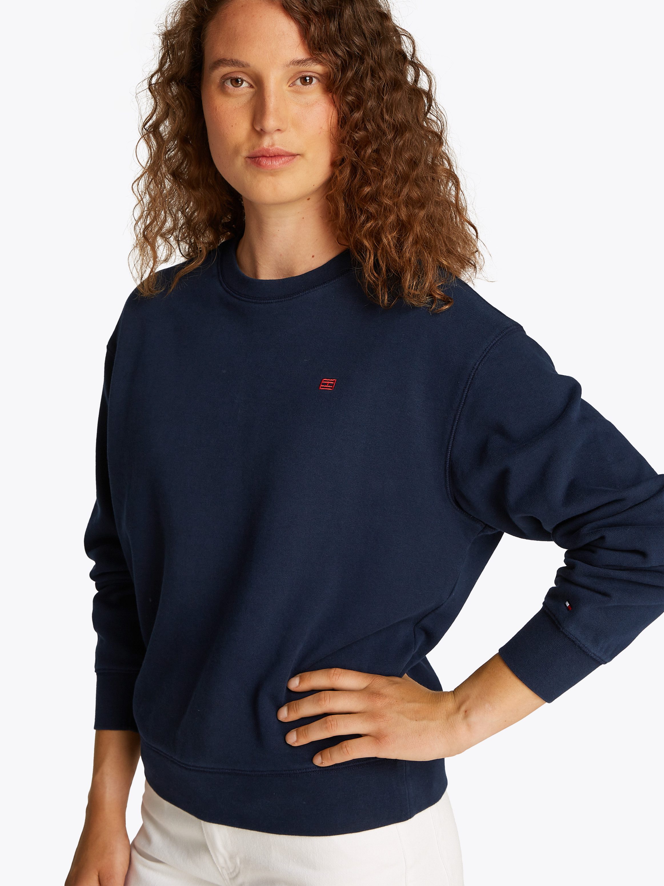 Tommy Hilfiger Sweatshirt REG CONTRAST FLAG günstig online kaufen