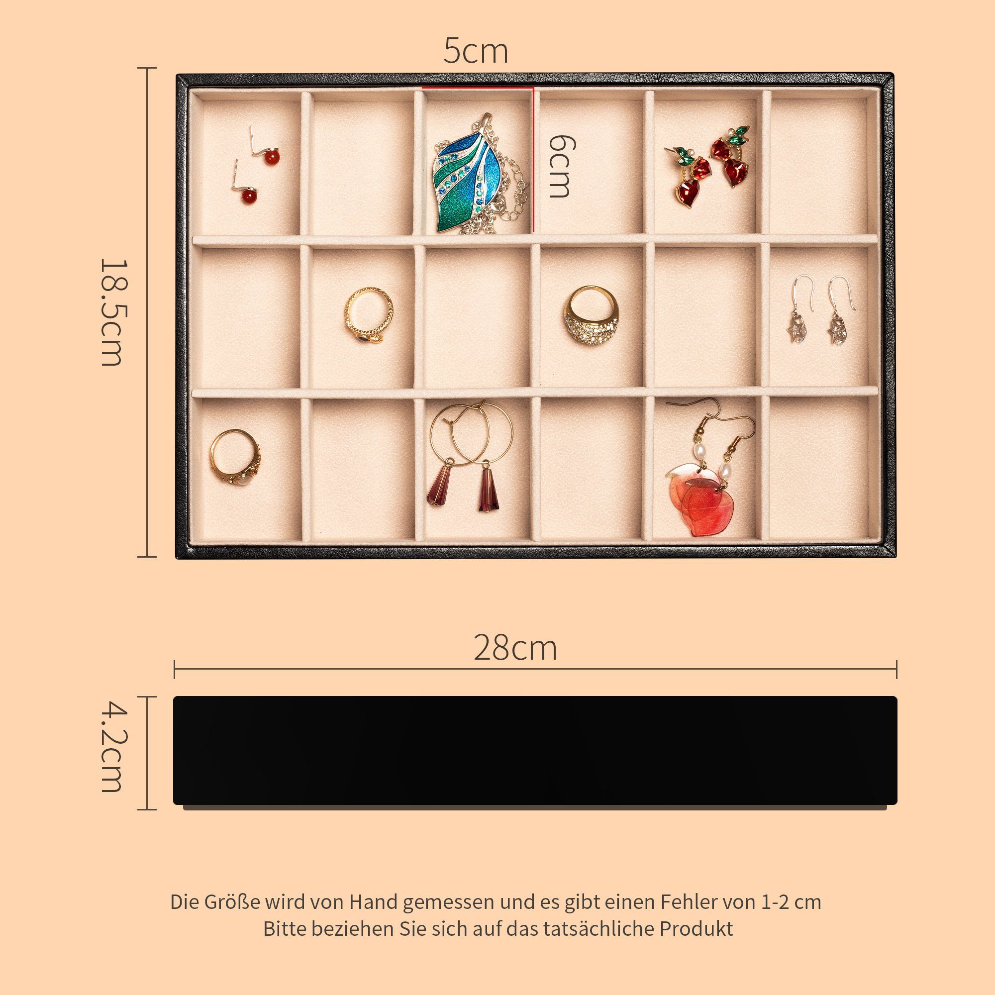 AdelDream Schmuckkasten Schmuckschatulle Schmucktablett günstig online kaufen