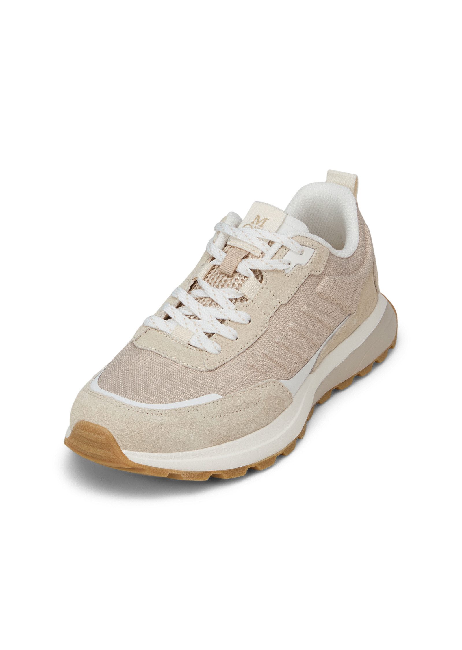 Marc O'Polo aus Rindleder und recyceltem Polyester Sneaker