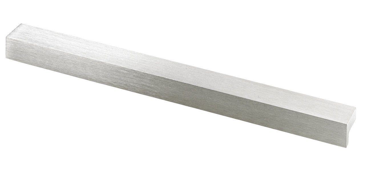 Hettich Möbelgriff Hettich Möbelgriff Aluminium Edelstahl Optik 13 x