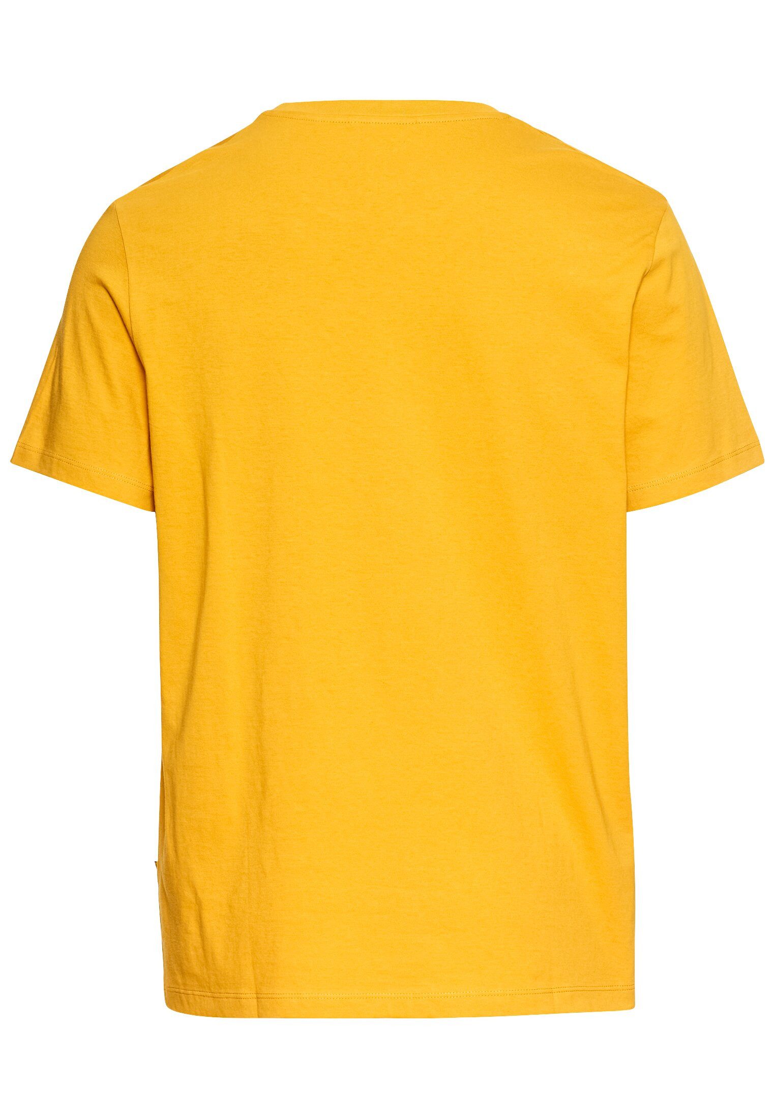 camel active T-Shirt mit Logo-Stickerei günstig online kaufen