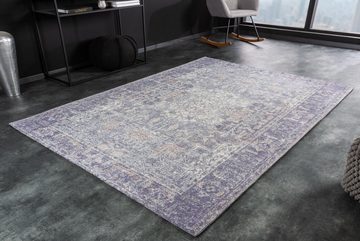 Teppich OLD MARRAKESCH 230x160cm blau, riess-ambiente, rechteckig, Höhe: 5 mm, Wohnzimmer · Baumwolle · Vintage · Orientalisch