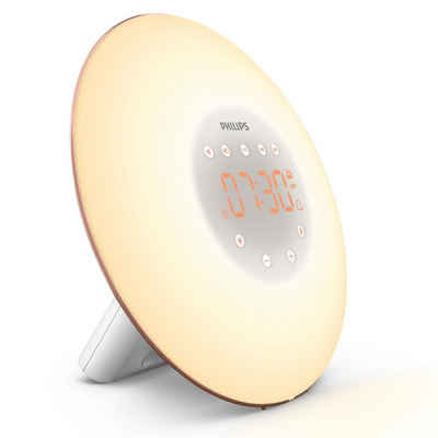 Philips Tageslichtwecker HF3506/50 Wake Up Light Aufwachen mit Licht und natürlichen Tönen