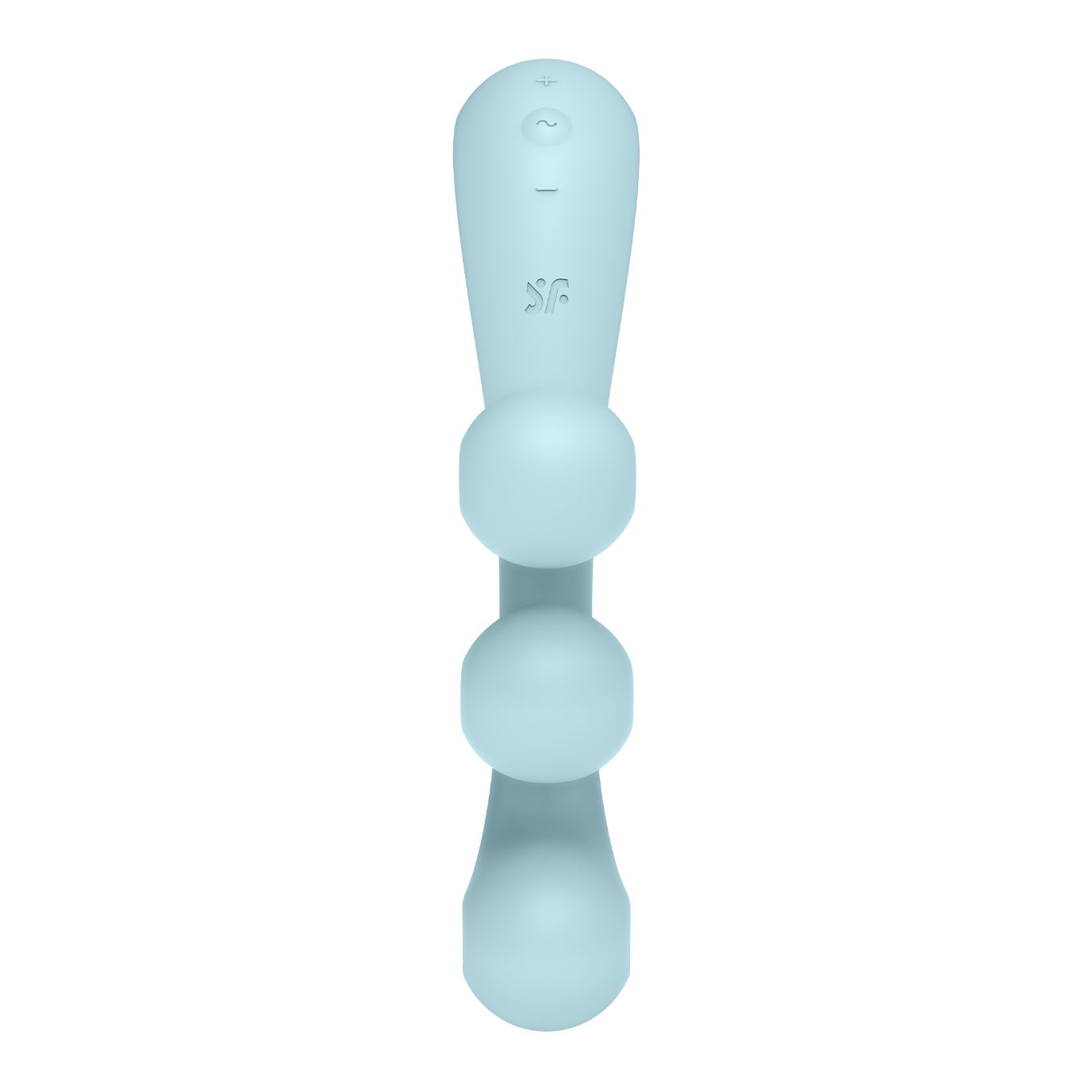Tri Satisfyer Klitoris-Stimulator Satisfyer Auflegevibrator (18cm, 3 Motoren) 2 Ball