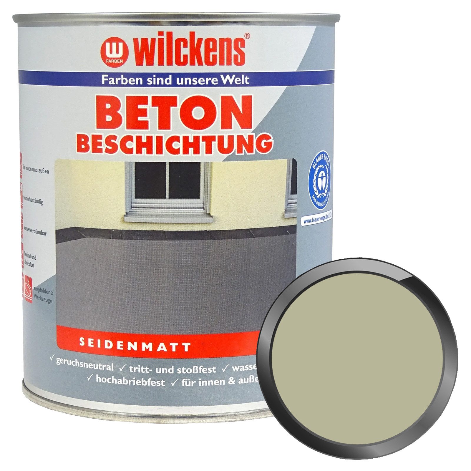 Wilckens Farben Bodenversiegelung Betonbeschichtung - 2.5 Liter