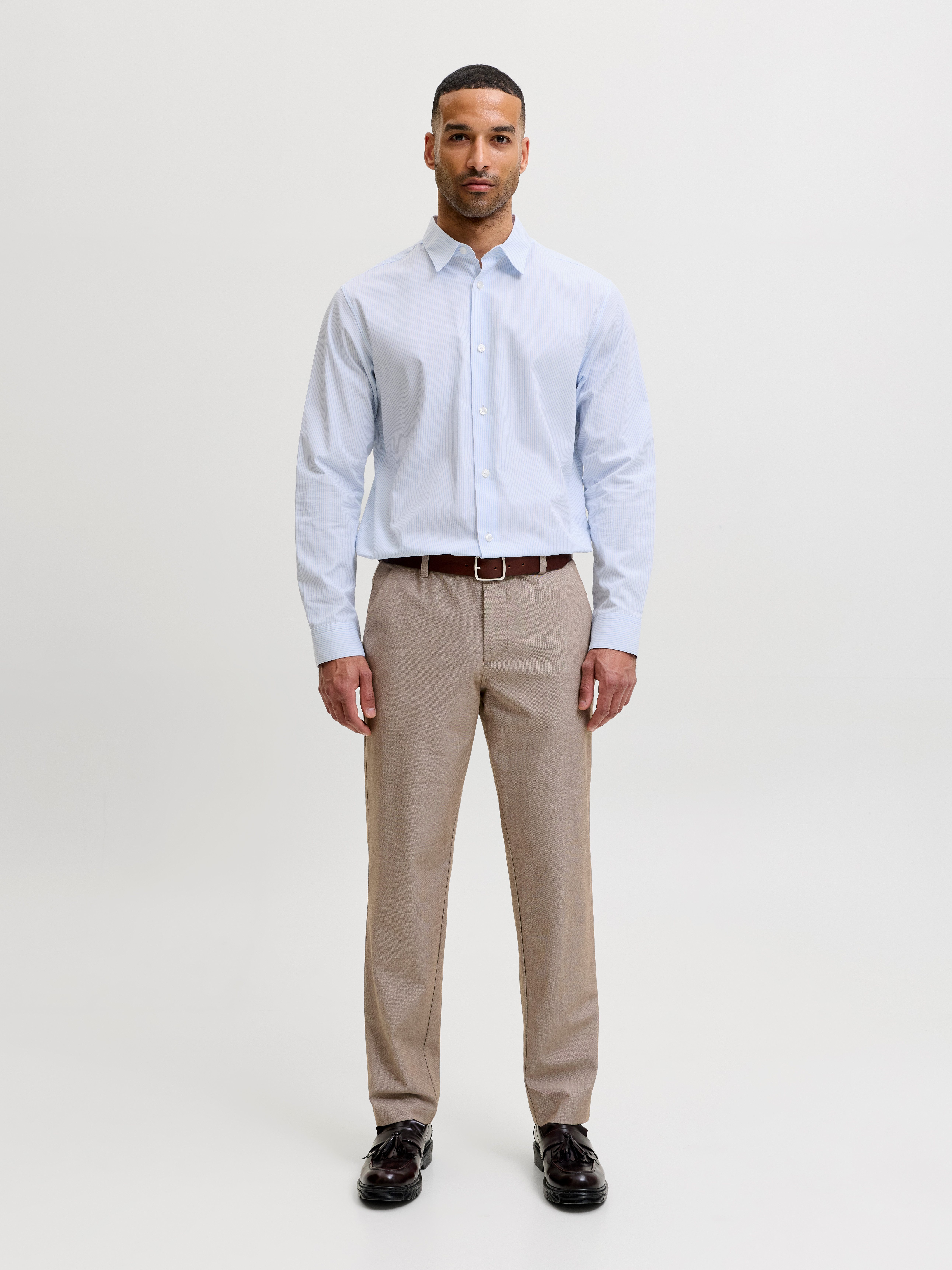 Jack & Jones Chinos JPSTOLLIE CONNOR CHINO NOOS Materialmix, regular fit – Bild 3 von 5
