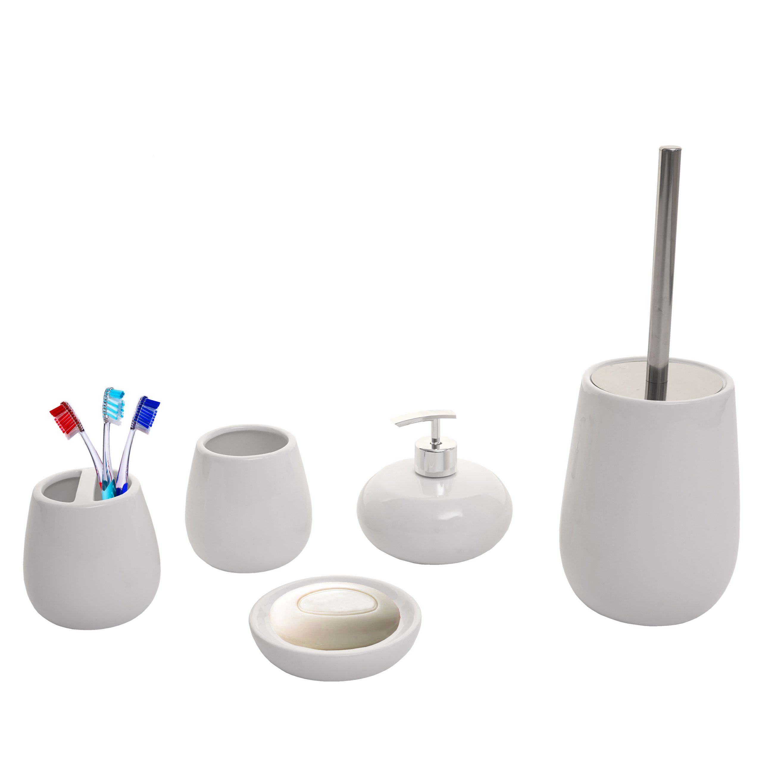 MCW Seifenspender MCW-C72, (Set, 5-tlg), 5-teiliges Set, wechselbarer Bürst günstig online kaufen