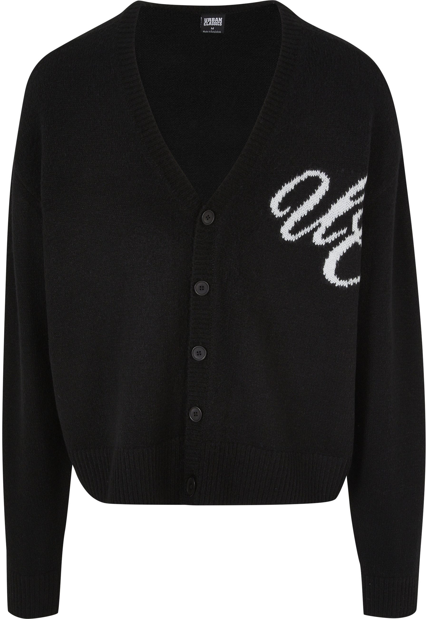 Rundhalspullover Urban Classics Herren Initials Cardigan