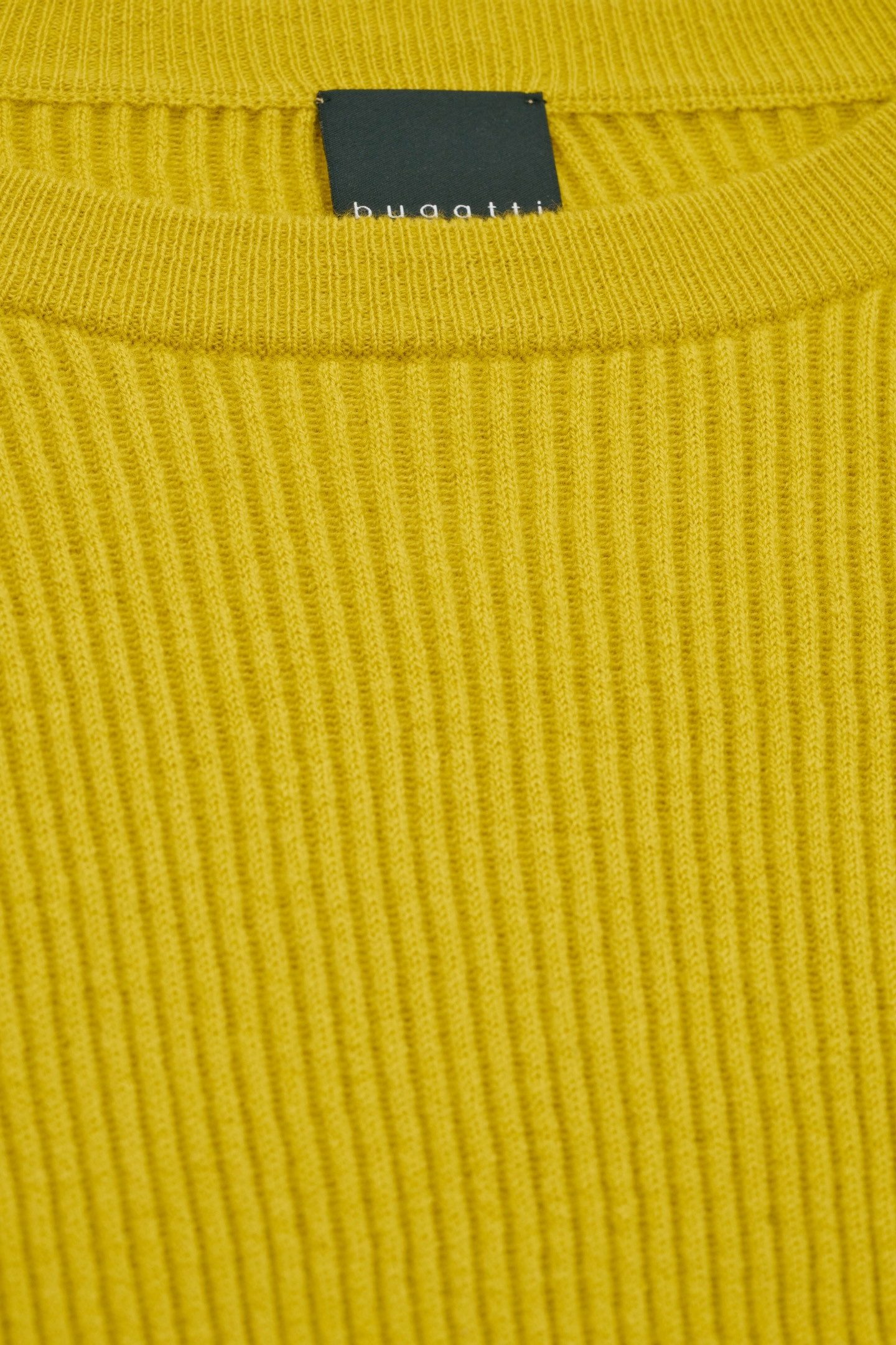 bugatti Rundhalspullover mit Struktur