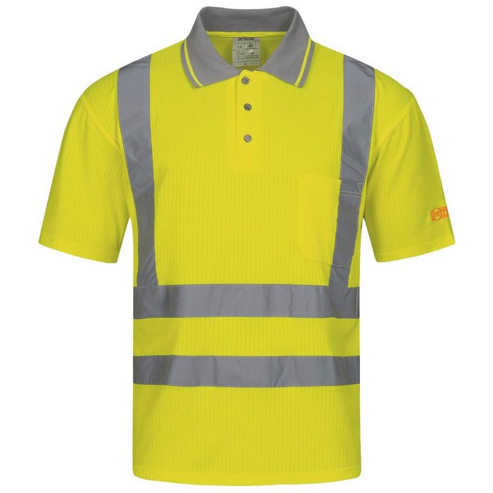 Safestyle Poloshirt Warnschutz-Shirt Diego gelb