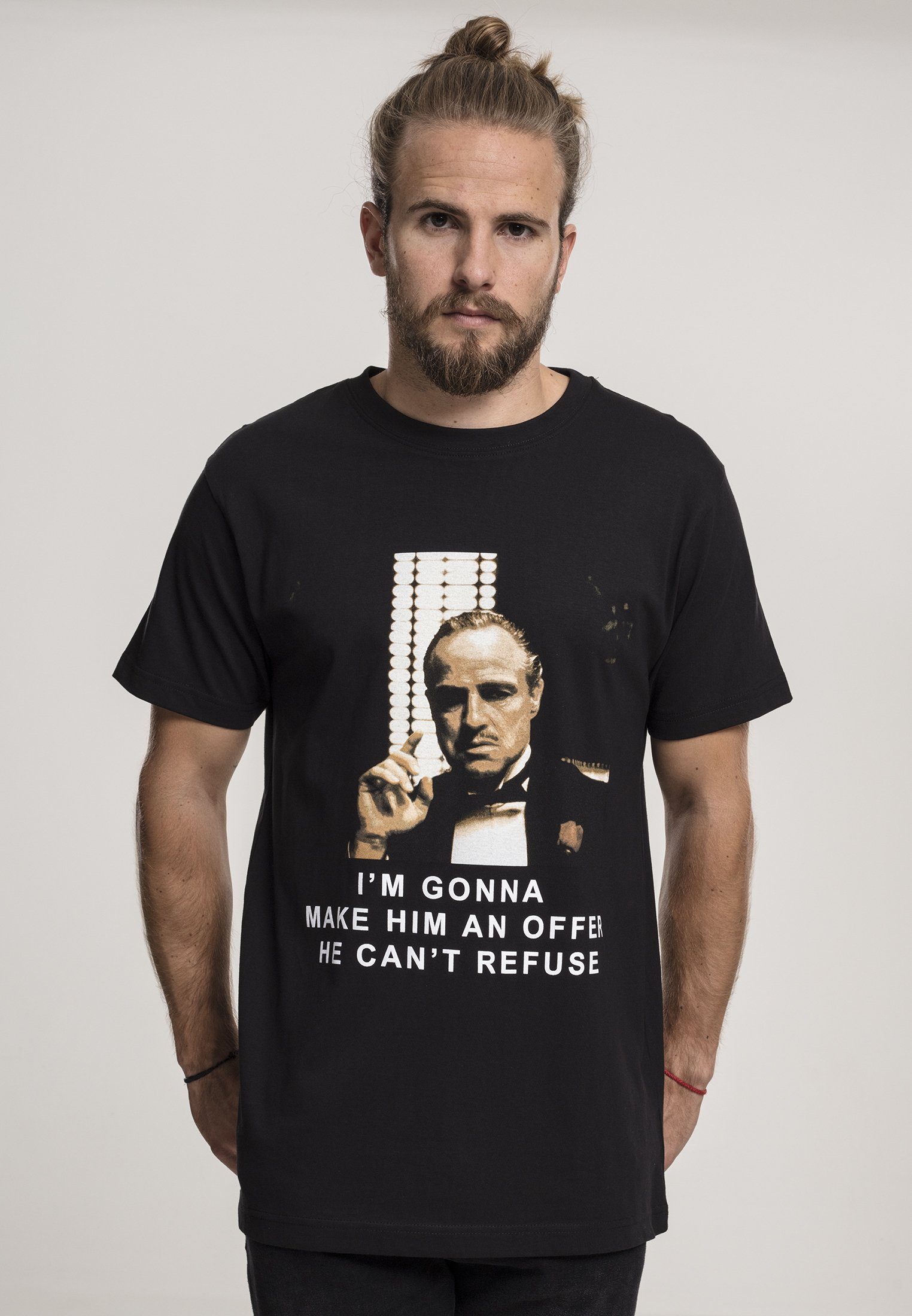 Godfather Tee Herren Refuse Merchcode (1-tlg) Kurzarmshirt