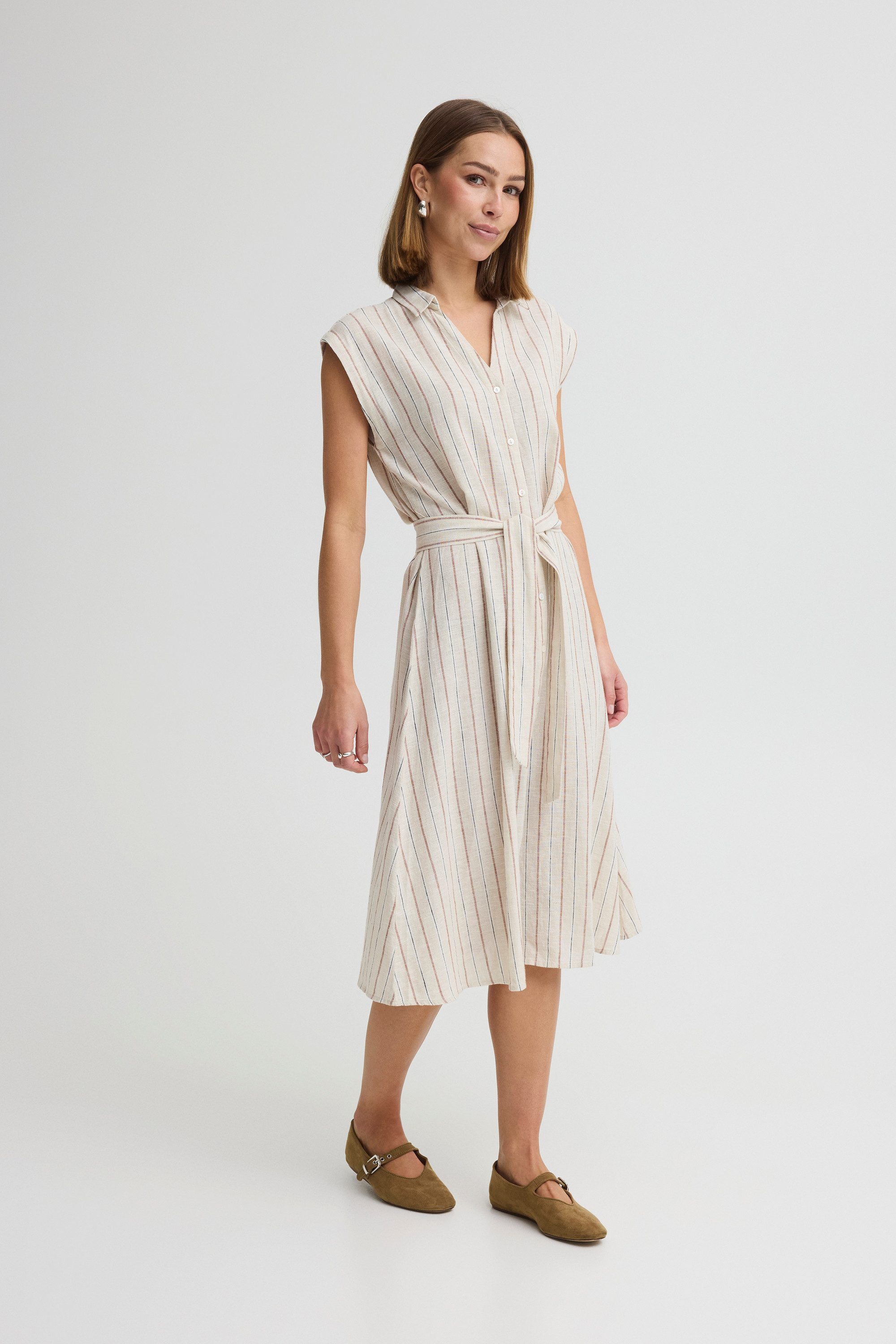ICHI Jerseykleid Freizeitkleid IHLINNO