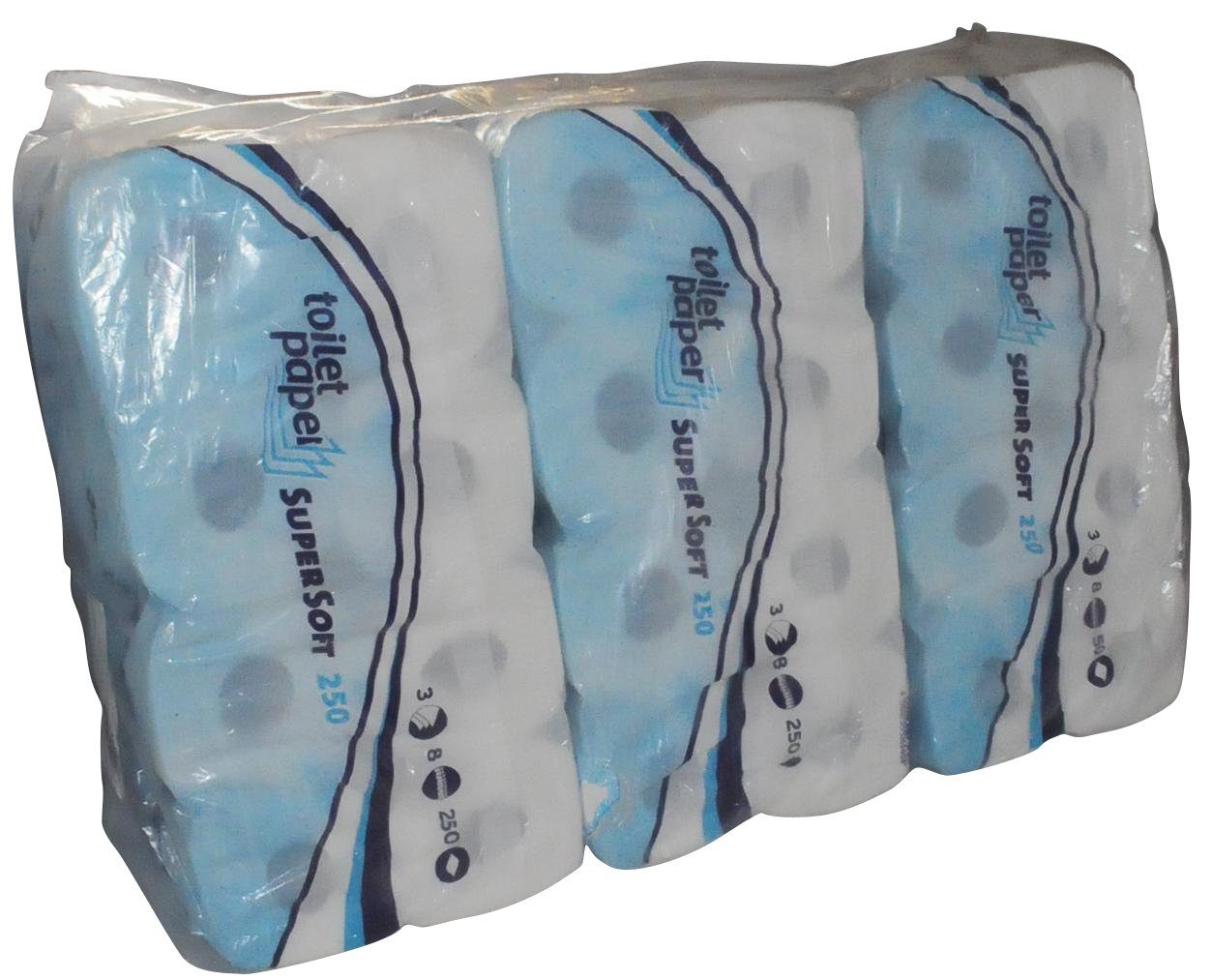 WEPA Toilettenpapier Toilettenpapier SUPER SOFT 3-lagig - 72 Rollen á 2
