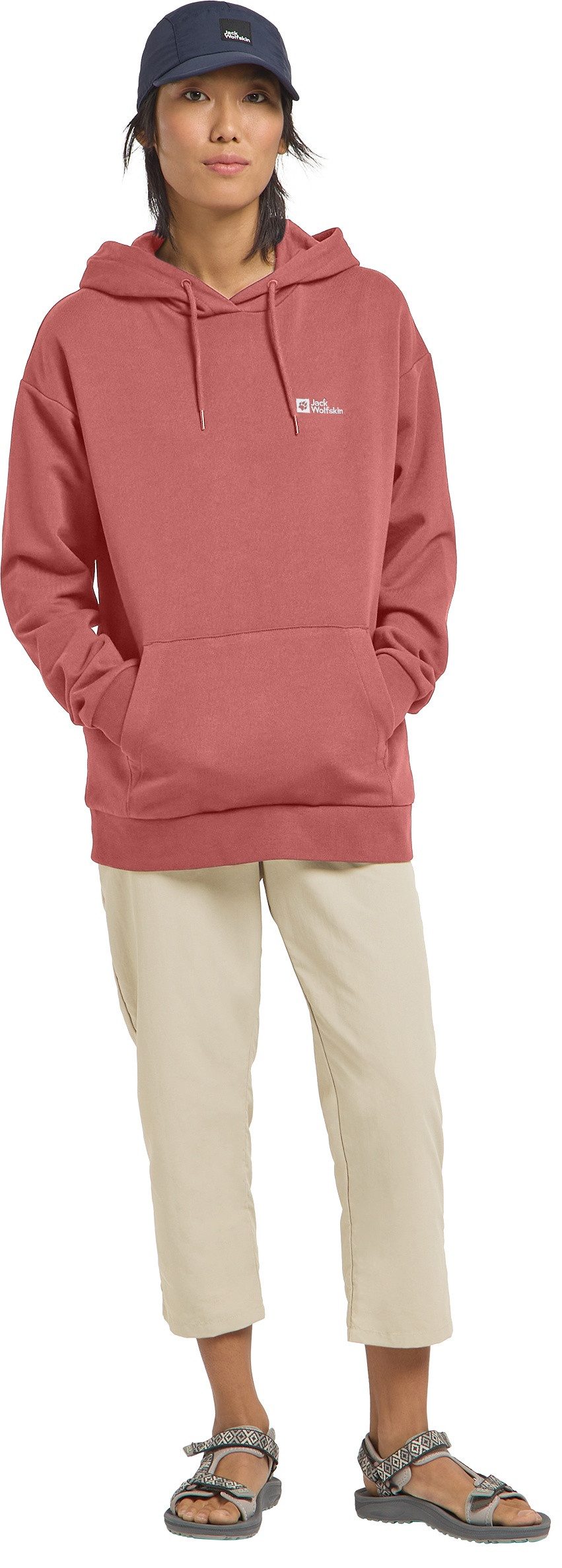Jack Wolfskin Kapuzenpullover ESSENTIAL HOODIE W