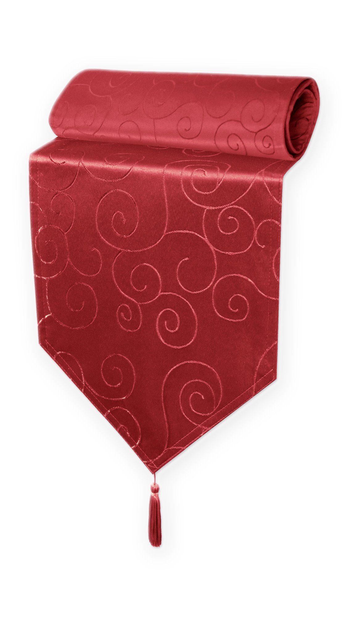 Haus und Deko Tischdecke Tischläufer Damast Ornamente klassisch Tischdecke (1-tlg)