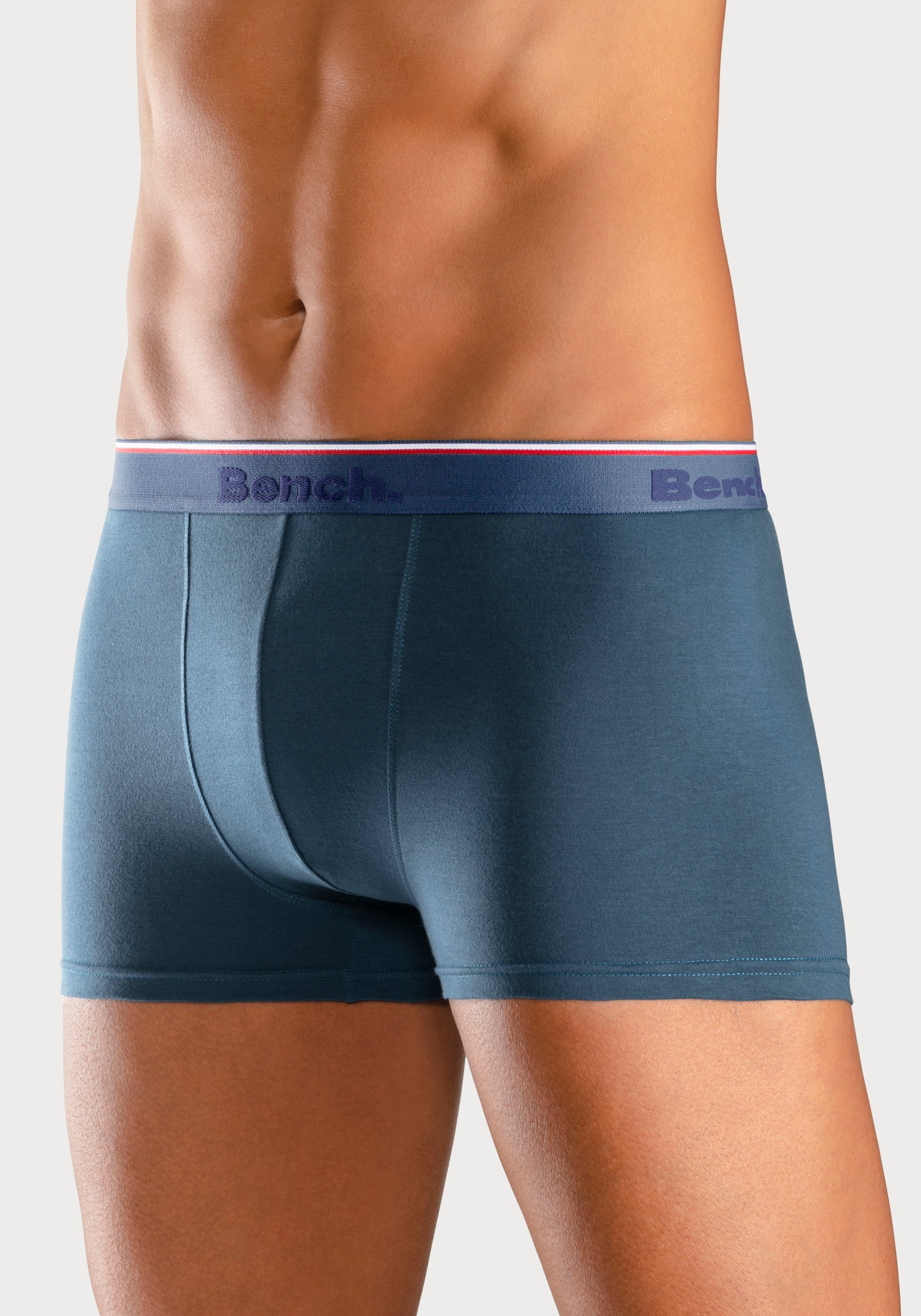 Bench. Boxer Boxershorts für Herren (Packung, 4-St) Unterhosen aus Baumwoll-Mix – Bild 3 von 5