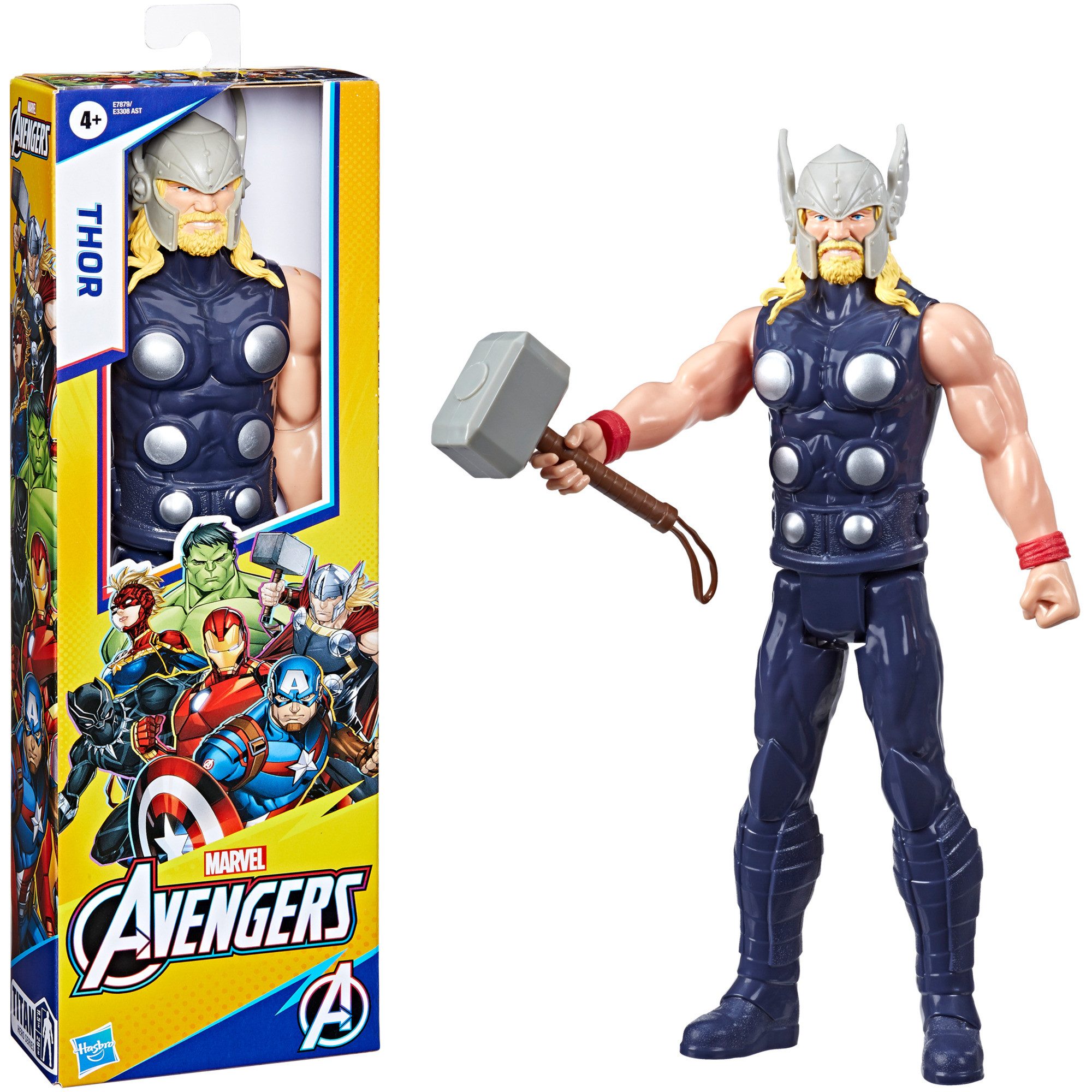Hasbro Spielfigur Marvel Avengers Titan Hero Series Thor