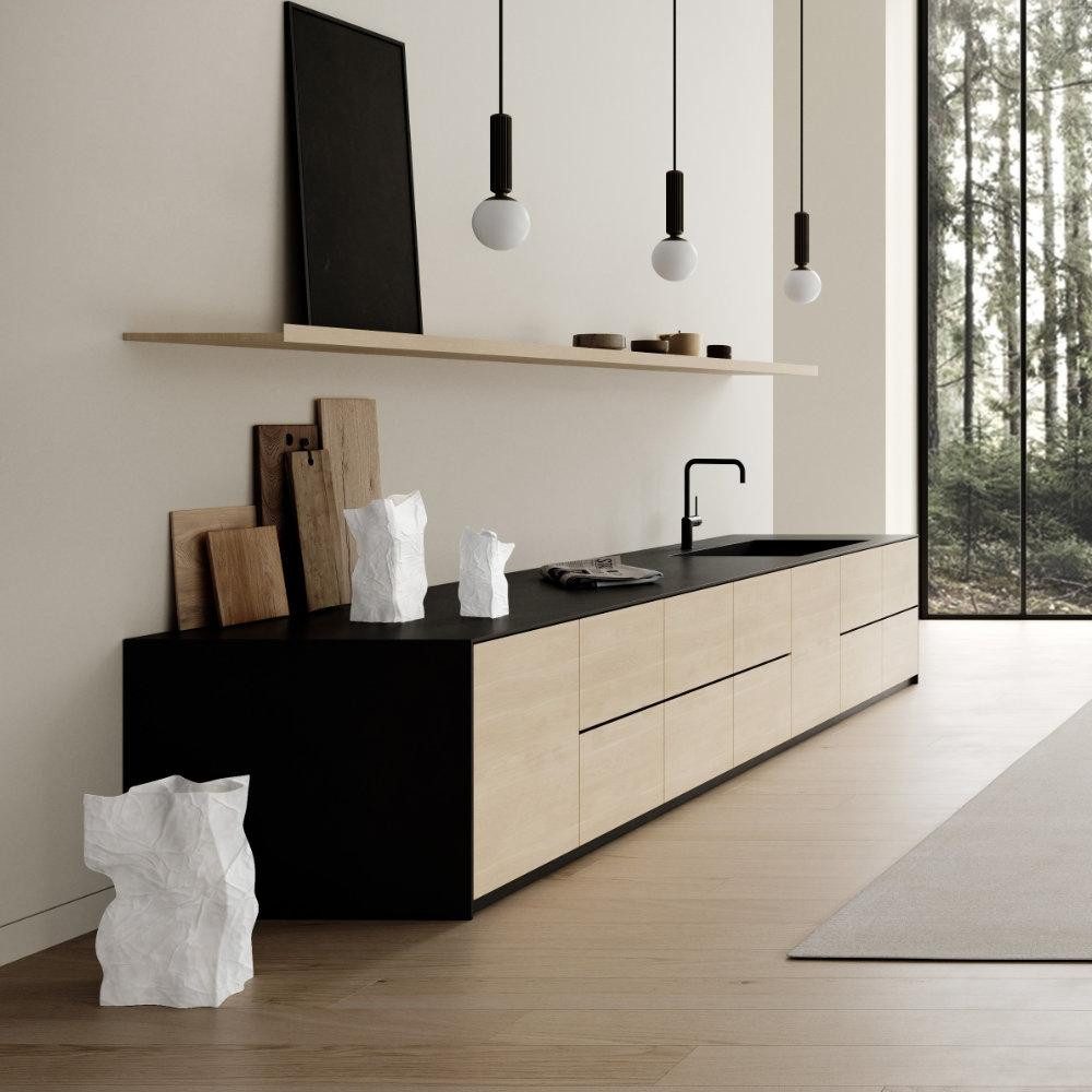 101 Copenhagen Dekovase Vase Kami Medio Bone White (35cm)