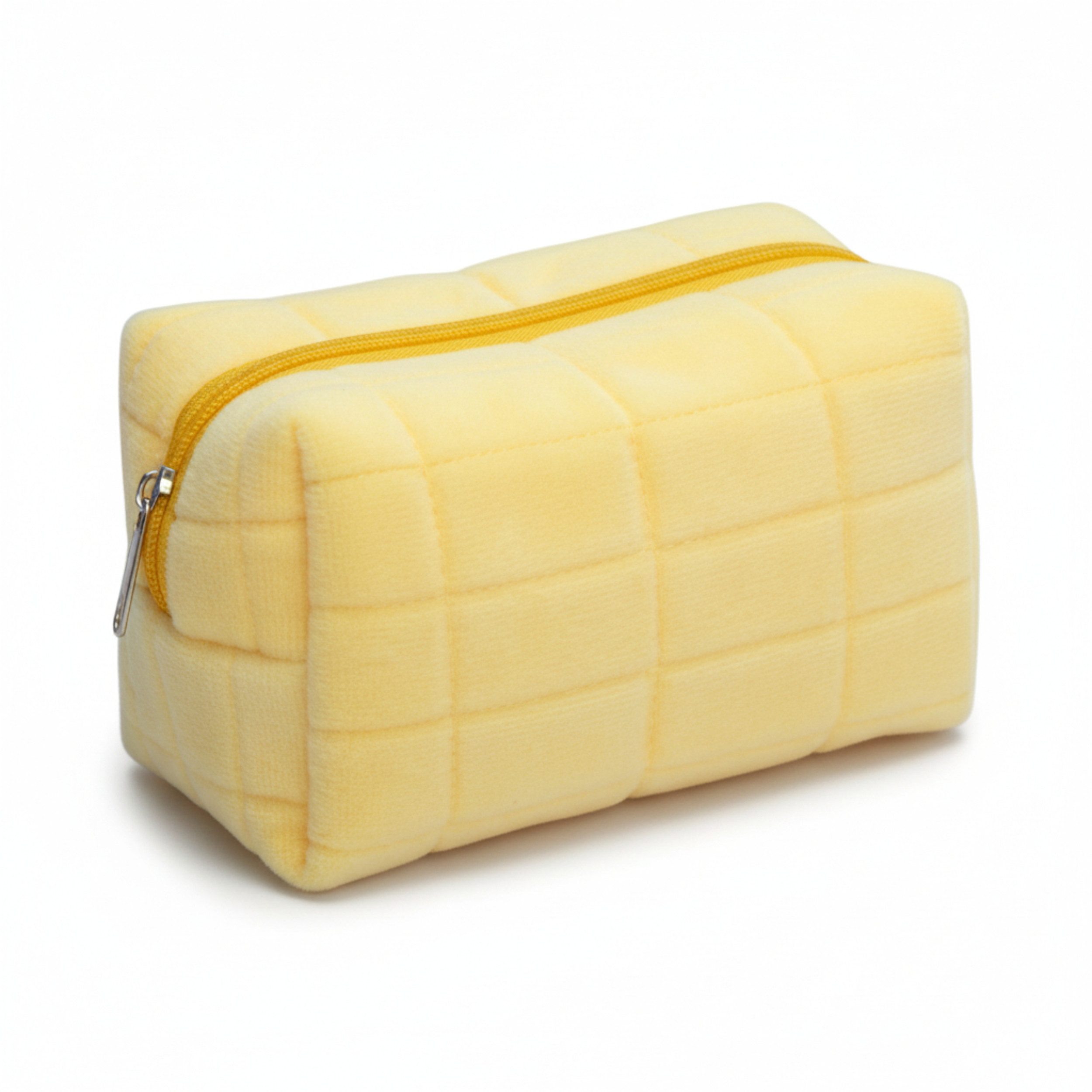 Malantis Kosmetiktasche Malantis Plüsch Kosmetiktasche weicher, faltbarer MakeUp Kulturbeutel (super weich und flauschig, 1 Stück), Wasch Beutel für Reise oder Sport in modernen Farben