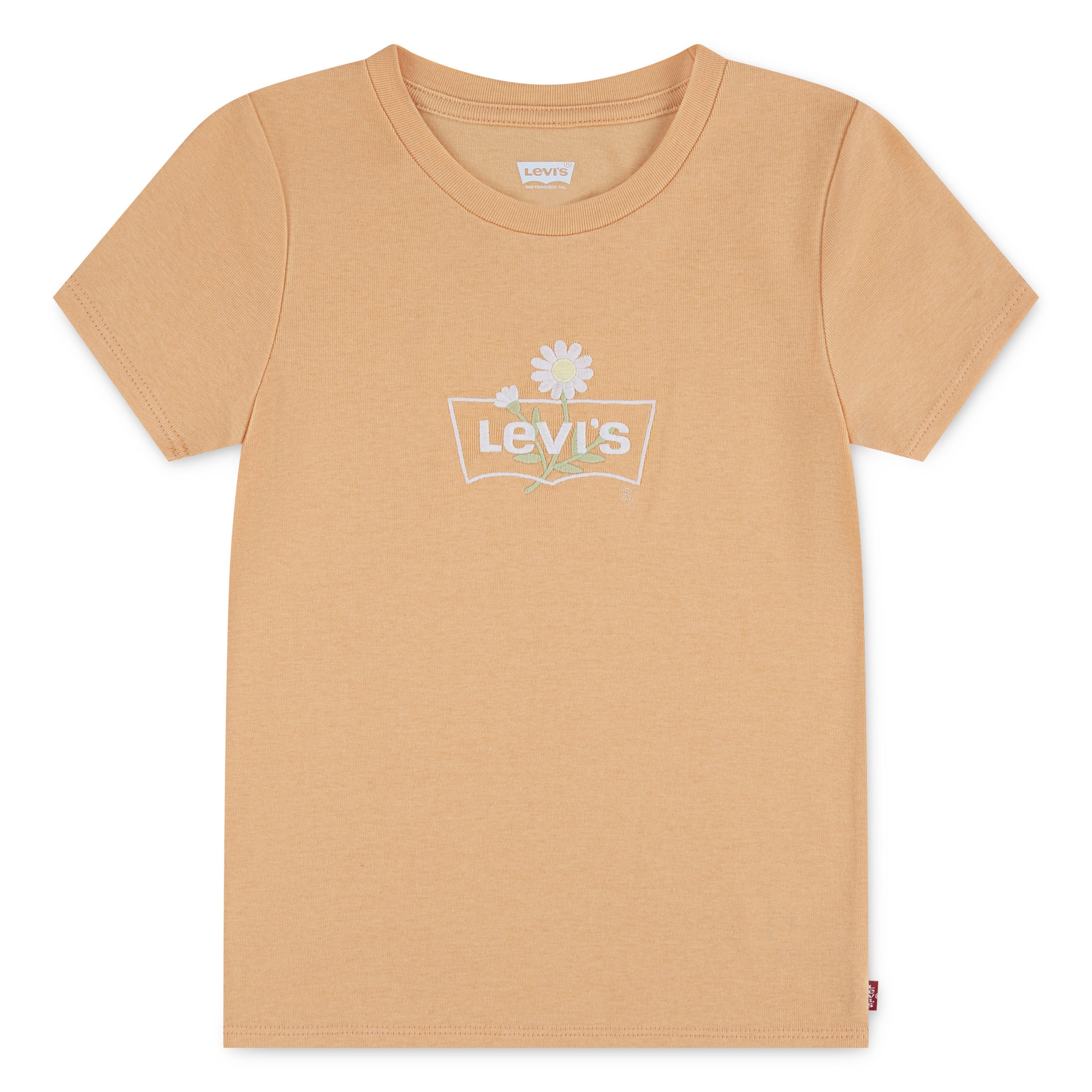 Levi's® Kids T-Shirt LVG DAISY BATWING in feiner Rippstruktur, Logostickerei - for Girls