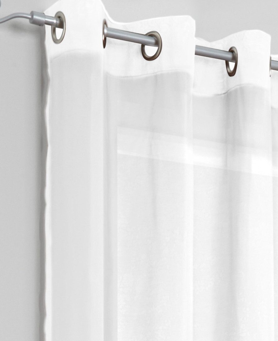 heine Gardine Dekostore (1 St), Ösen, halbtransparent, Fertigstore gerade F günstig online kaufen