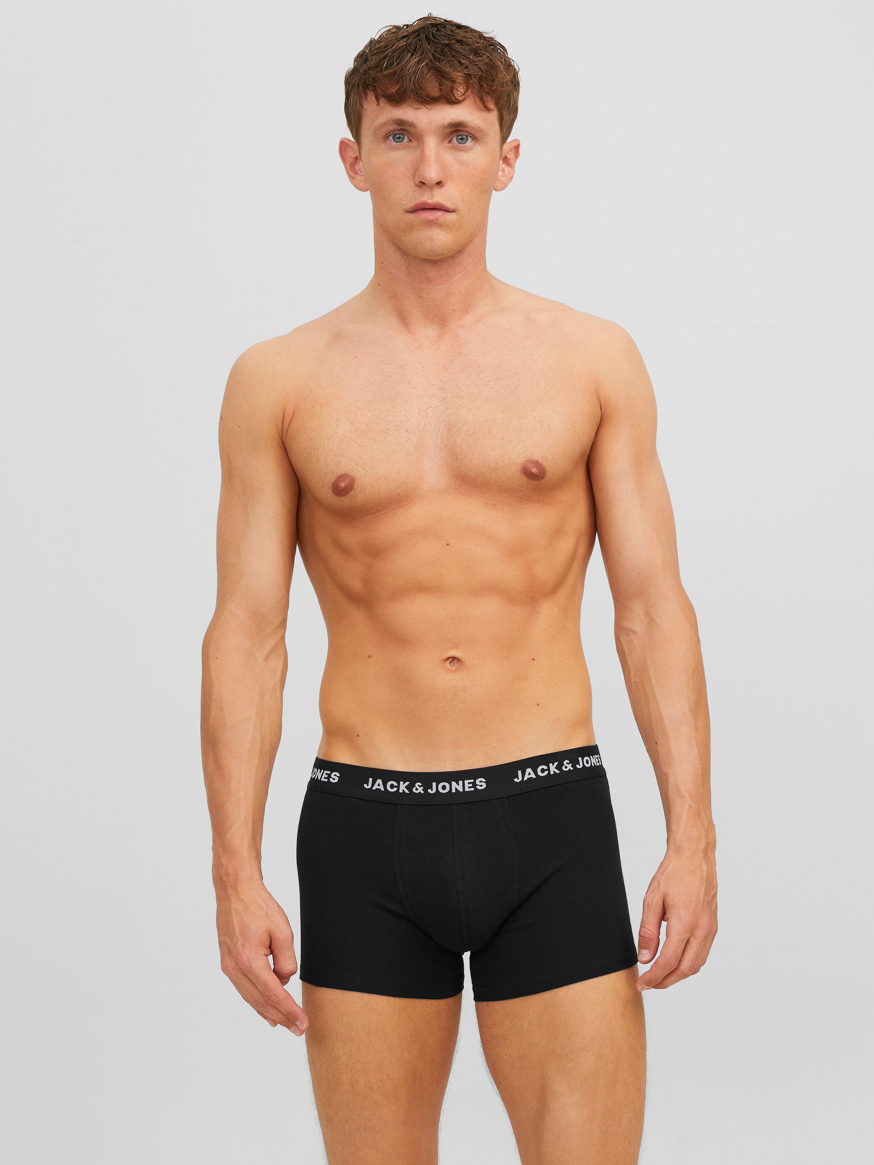 Jack & Jones 7-er Set Trunks Schwarz günstig online kaufen