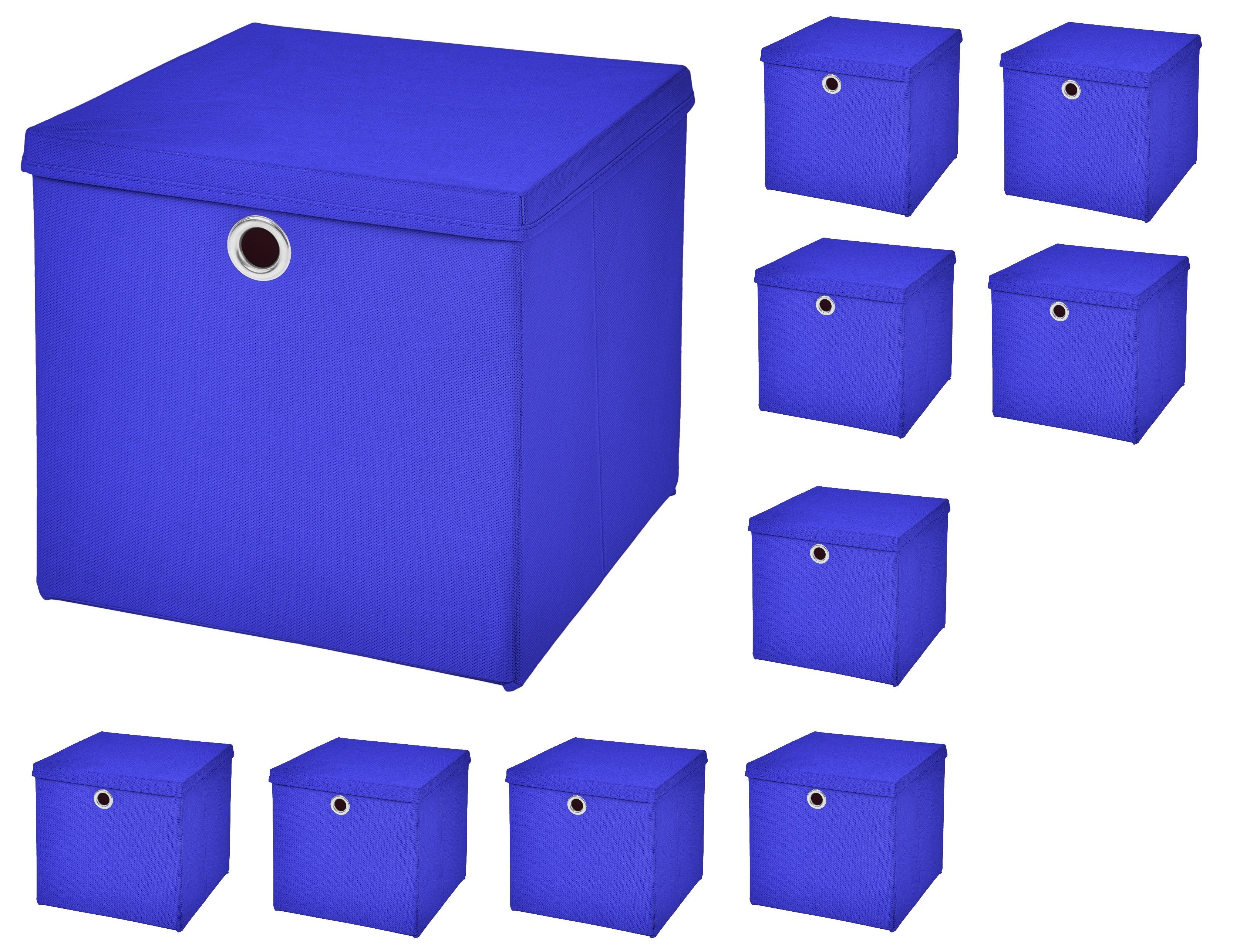 StickandShine Aufbewahrungsbox 10 Stück Faltboxen 28 günstig online kaufen