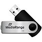 Mediarange »MediaRange MR908 8 GB - Speicherstick - schwarz/silber« USB-Stick, Bild 2