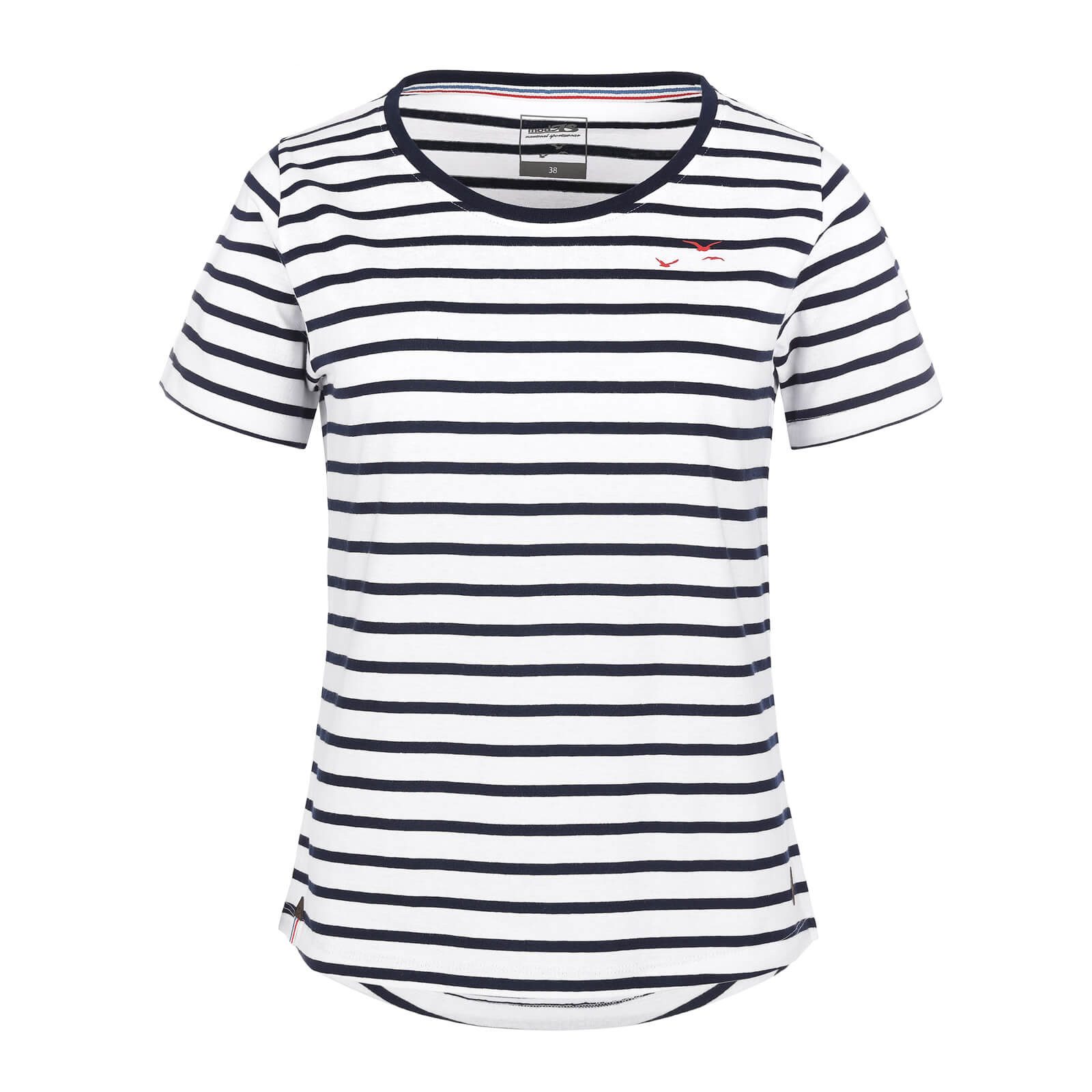 modAS T-Shirt Damen Kurzarm-Shirt im bretonischen günstig online kaufen