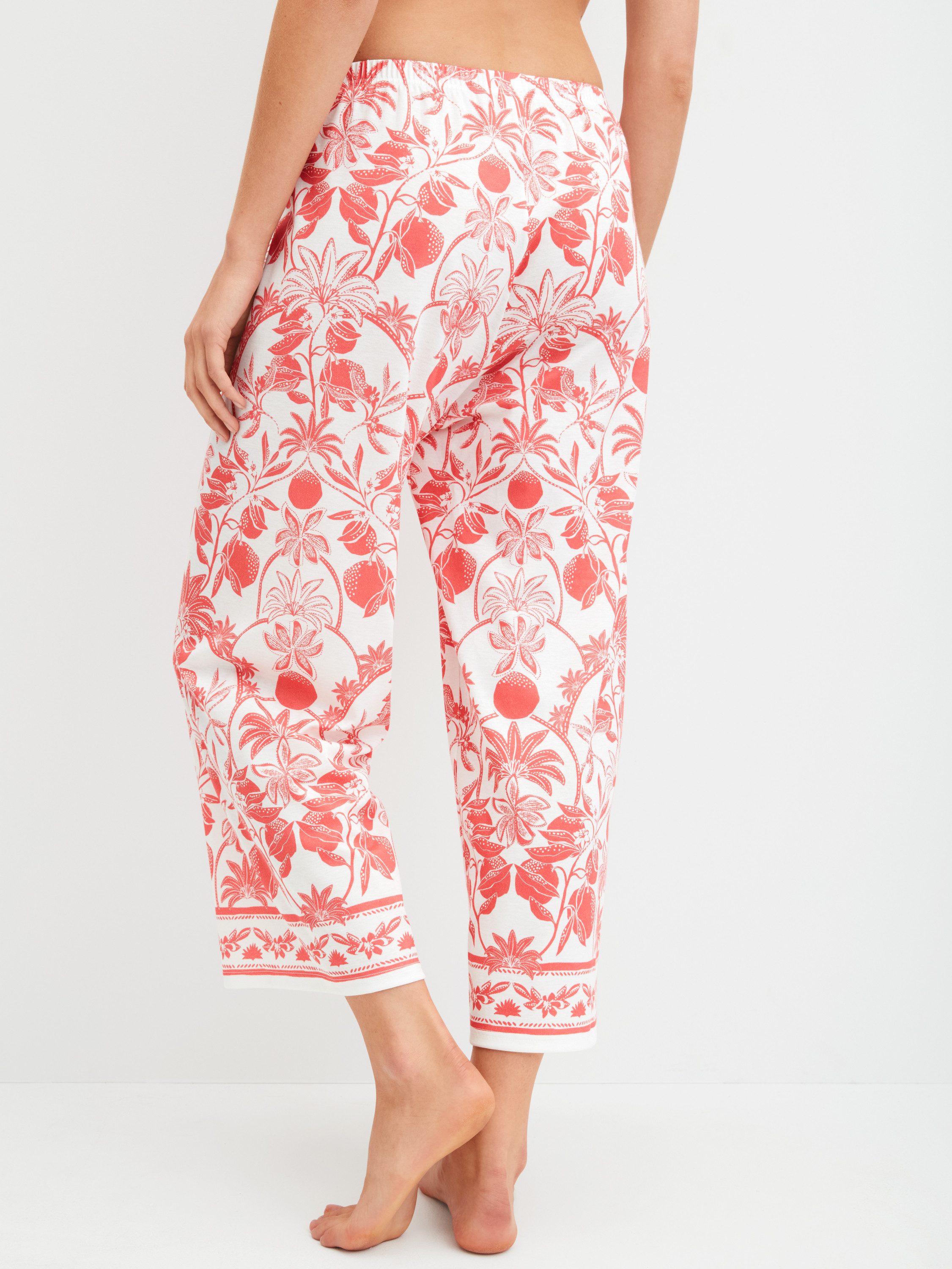 CALIDA Pyjamahose Favourites Layering Damen (1-tlg) Interlock Qualität, hautfreundlich, pflegeleicht, elastischer Bund