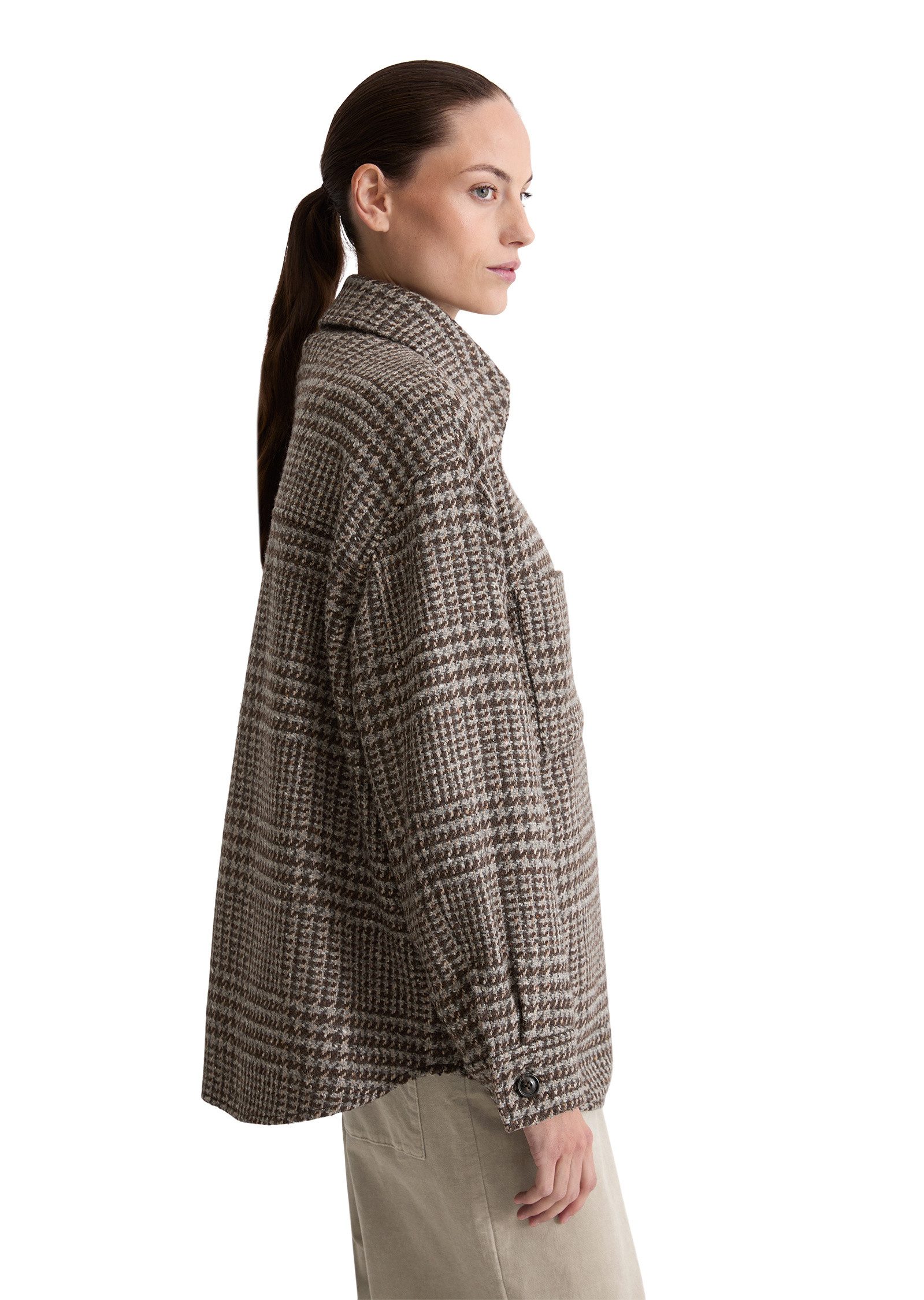 Marc O'Polo Outdoorjacke aus Wolle-Mix