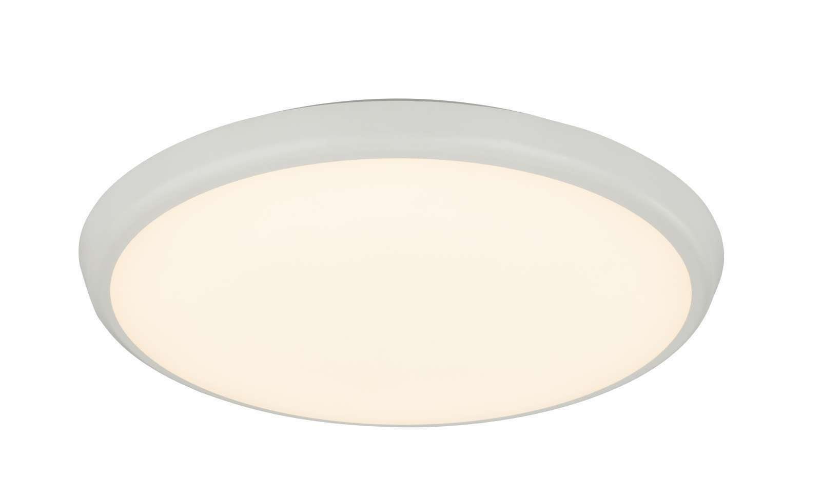 GLOBO LIGHTING Deckenleuchte Deckenleuchte LED Wohnzimmer Flur Bad Küche Deckenlampe Rund weiß
