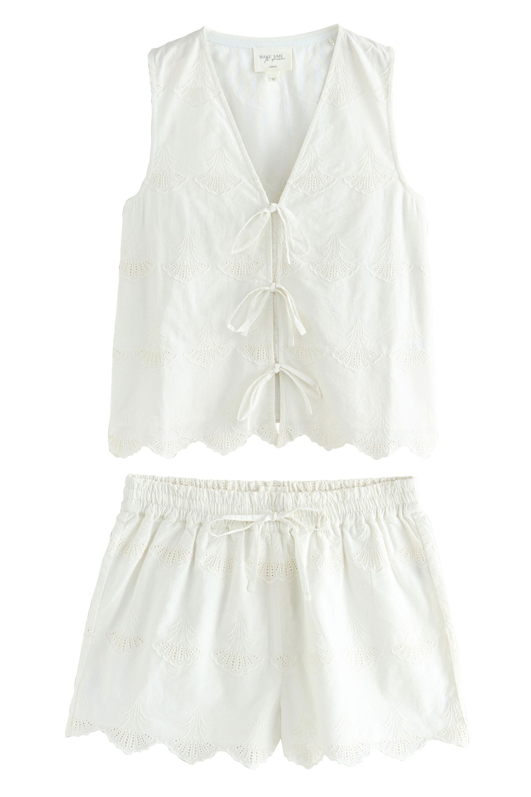 Next Pyjama Schlafanzug mit Shorts aus günstig online kaufen