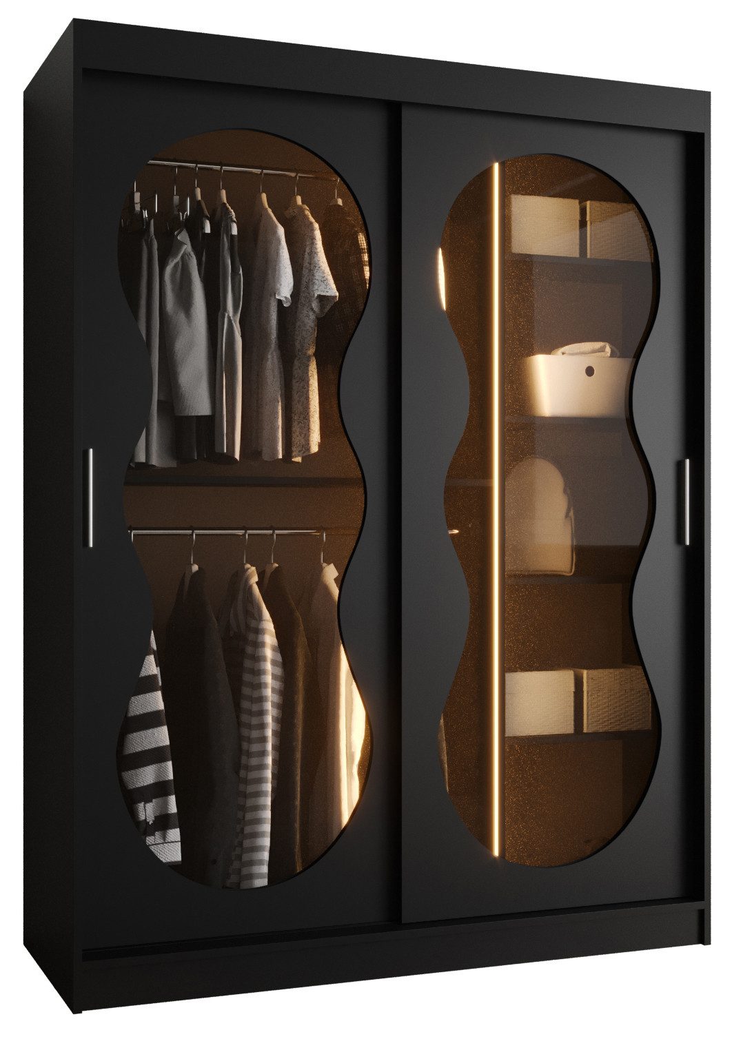 ABIKS MÖBEL Schwebetürenschrank BAHRAJN 3 Schlafzimmerschrank günstig online kaufen