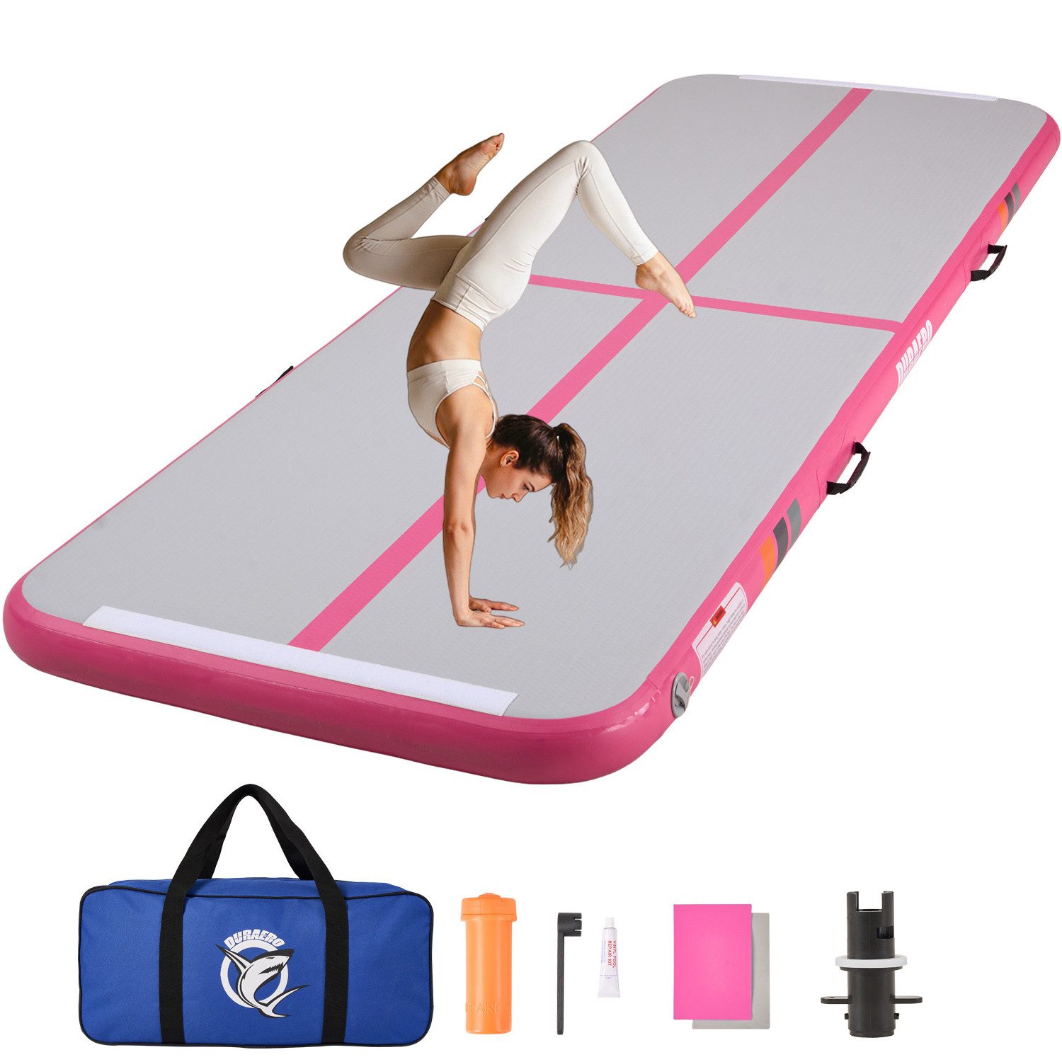 DURAERO Yogamatte Airtrack Matte Tumbling Matte Gymnastikmatte 300x100x10 CM