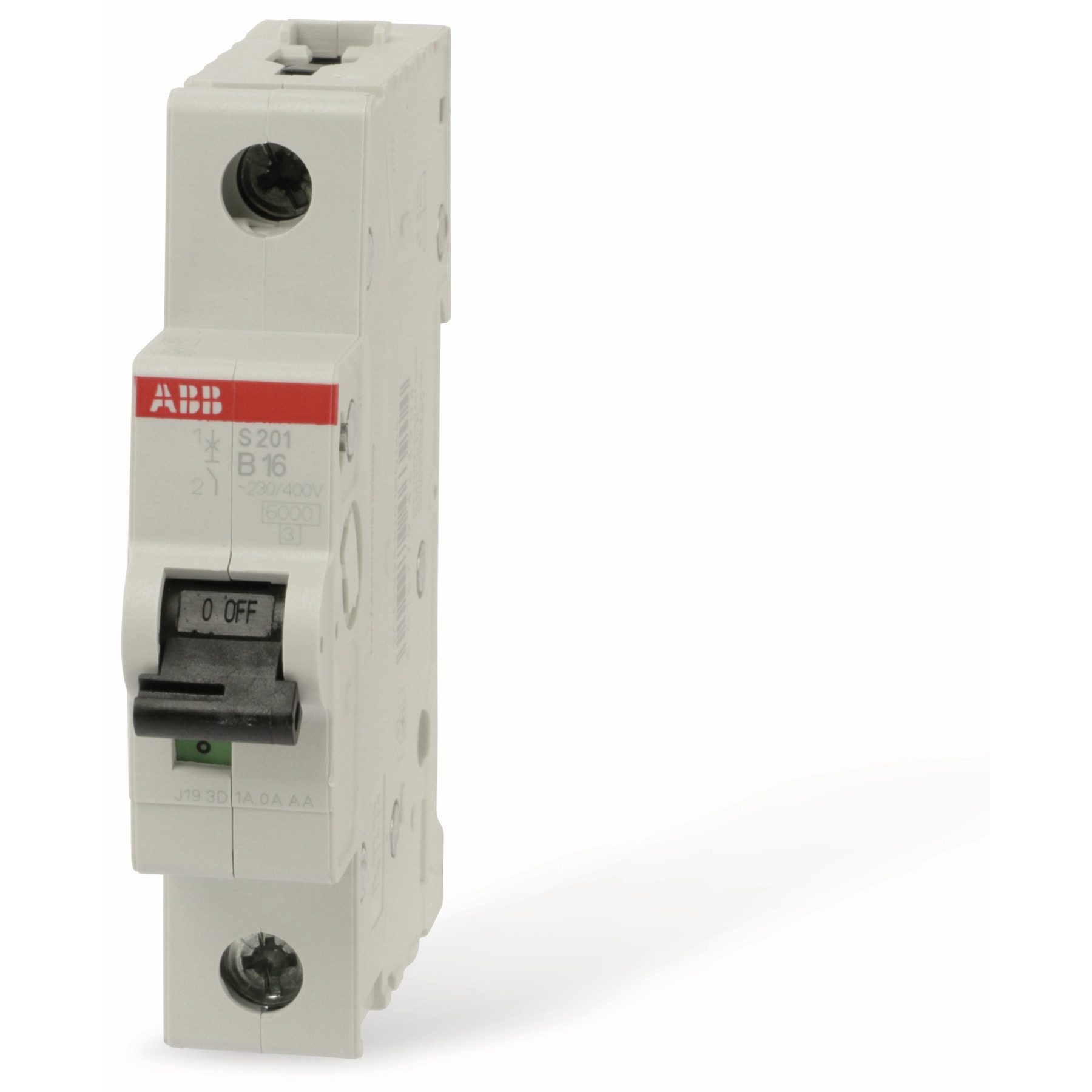 ABB Schalter ABB Leitungsschutzschalter S201-B16, B, 16 A