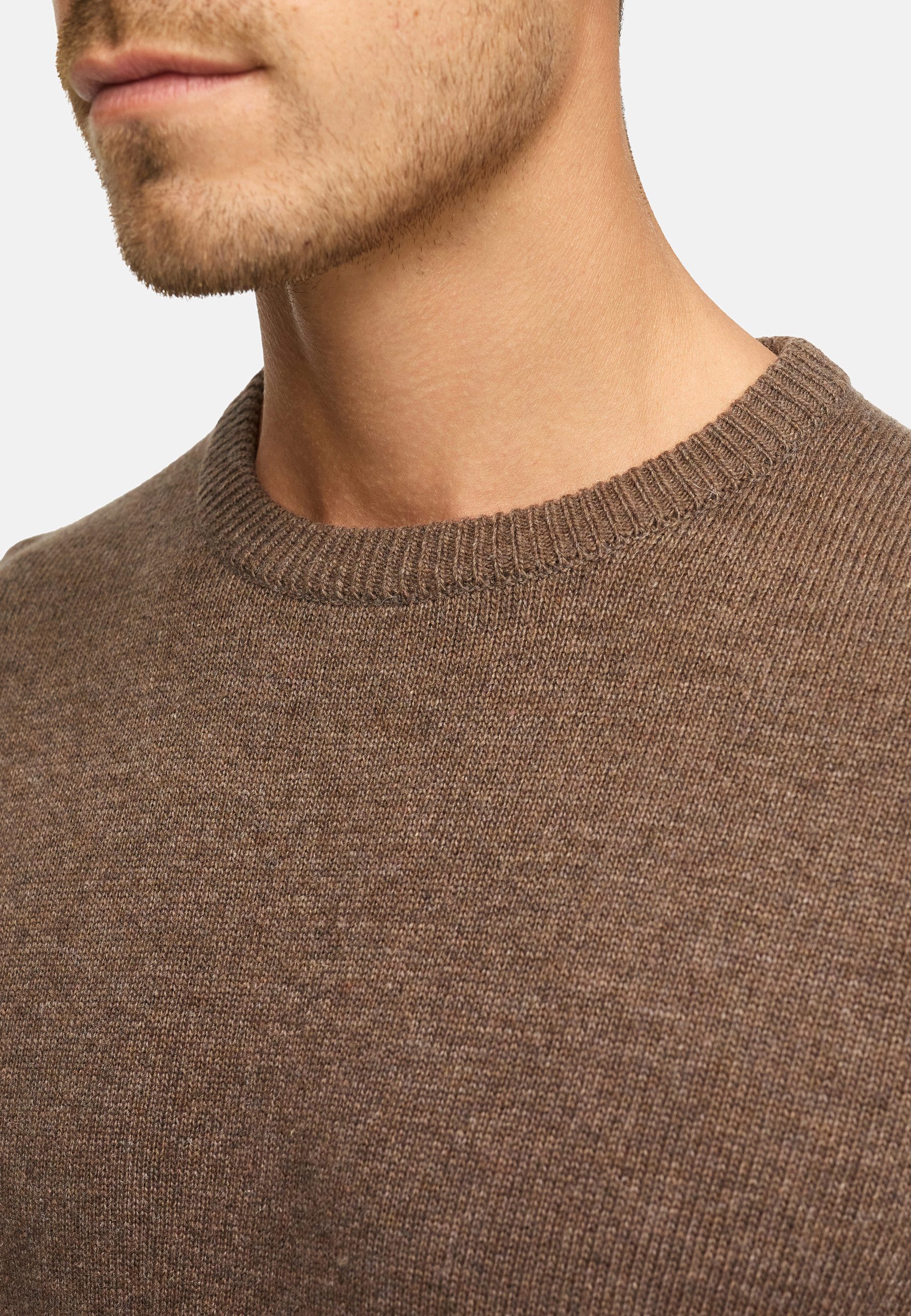 Indicode Strickpullover Herren INMargous o-neck Pullover Herrenpullover Herrenpullover mit Rundhalsausschnitt